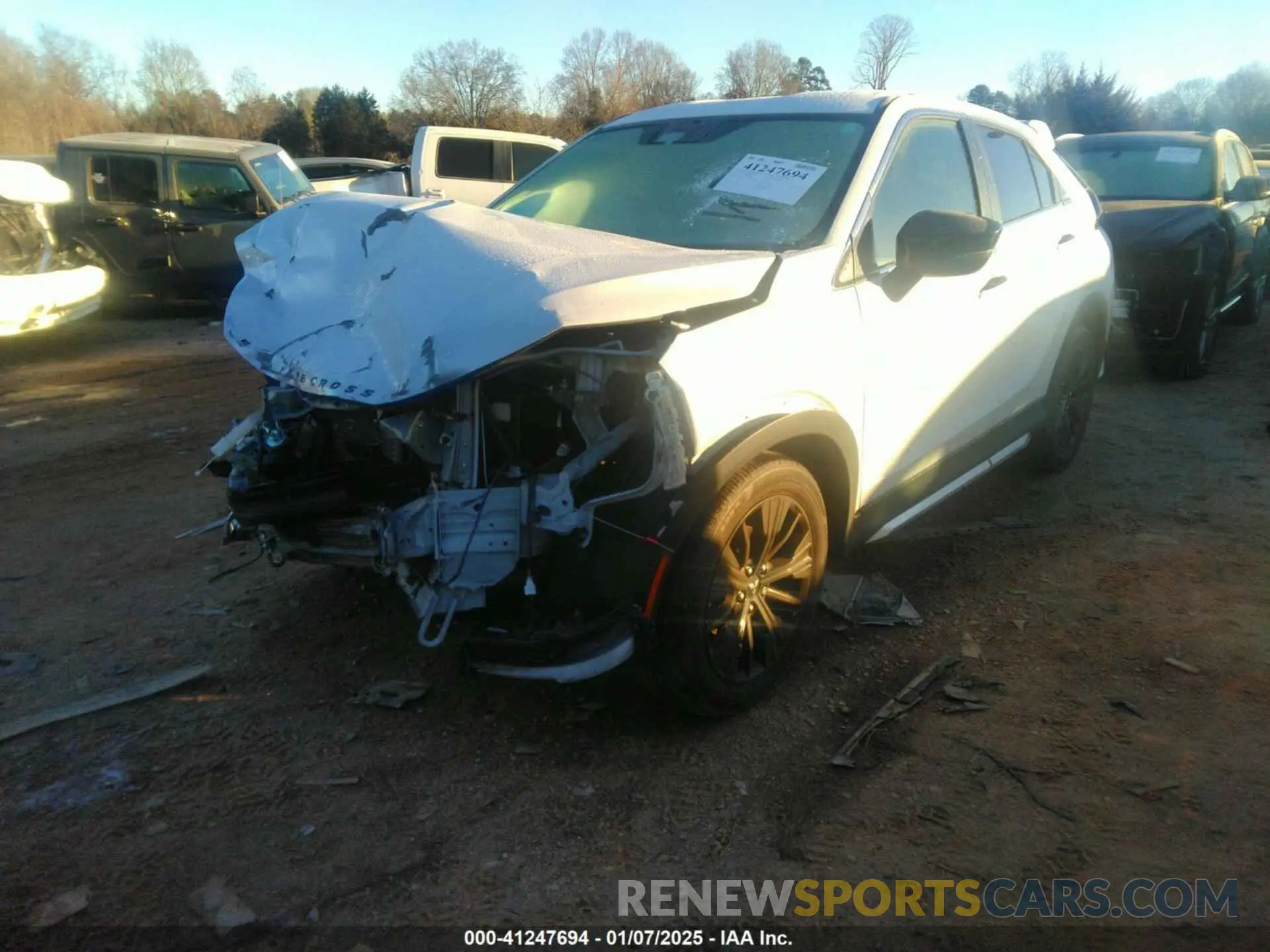 2 Photograph of a damaged car JA4ASVAA4NZ028416 MITSUBISHI ECLIPSE CROSS 2022