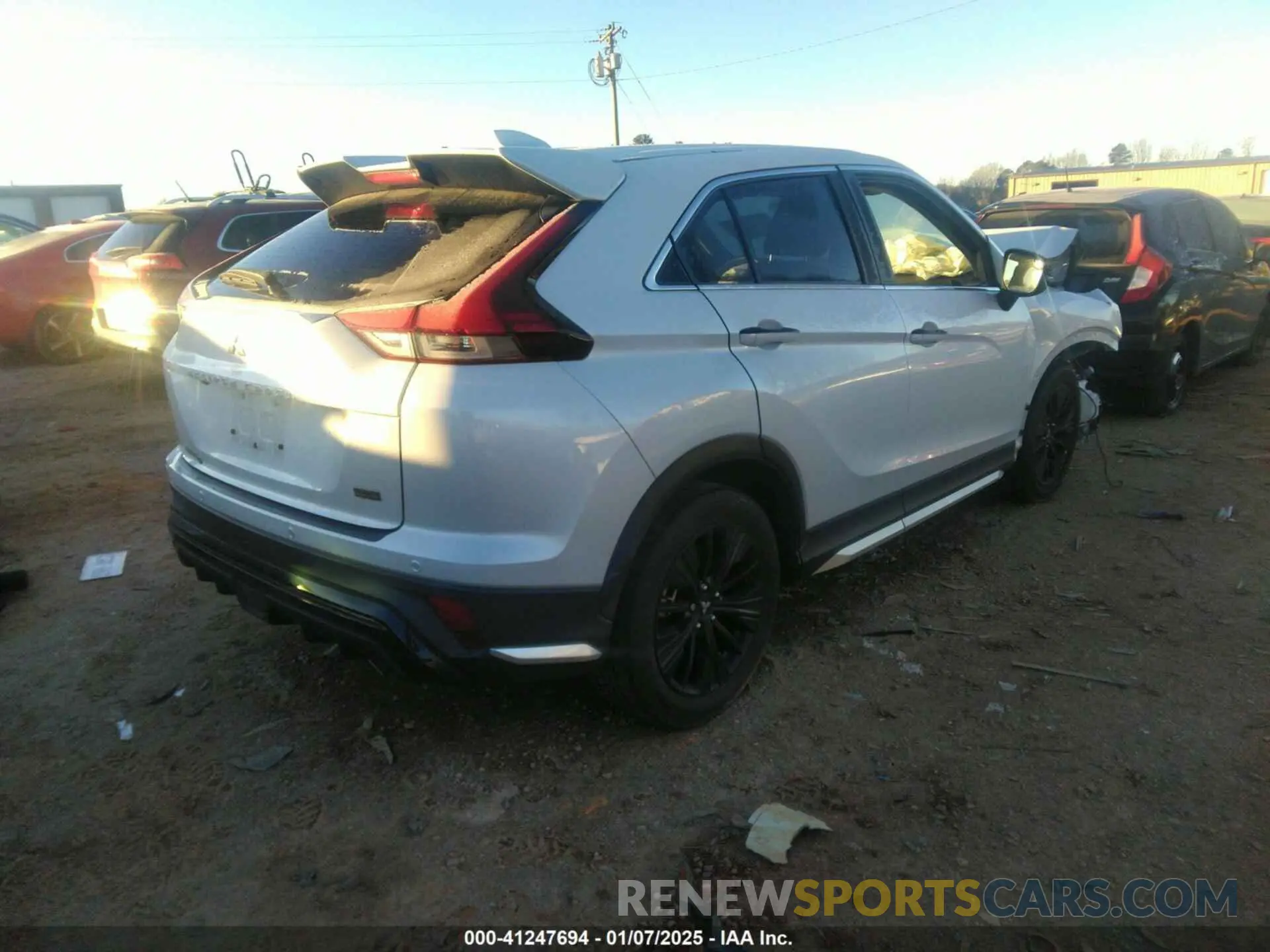 4 Photograph of a damaged car JA4ASVAA4NZ028416 MITSUBISHI ECLIPSE CROSS 2022