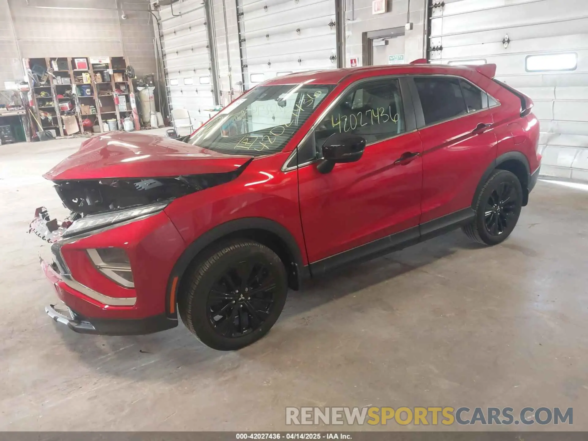 2 Photograph of a damaged car JA4ATVAA3NZ042272 MITSUBISHI ECLIPSE CROSS 2022