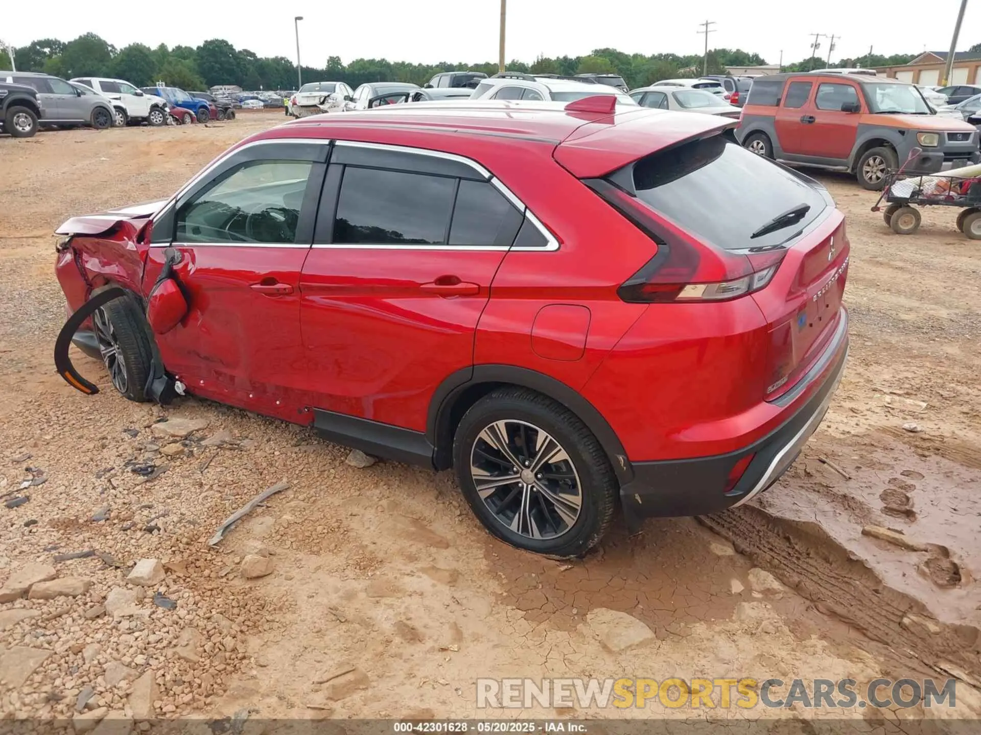 3 Photograph of a damaged car JA4ATWAA0NZ049413 MITSUBISHI ECLIPSE CROSS 2022