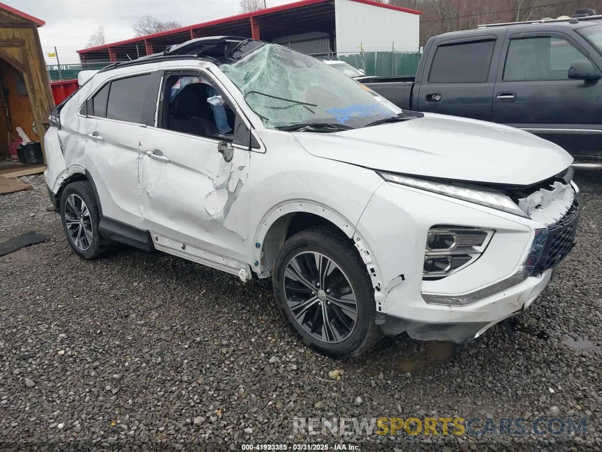 1 Photograph of a damaged car JA4ATWAA3NZ046280 MITSUBISHI ECLIPSE CROSS 2022