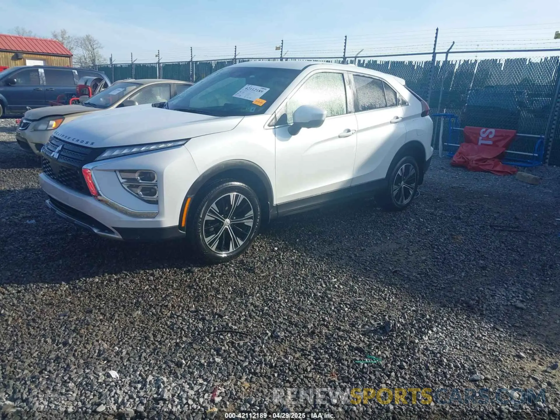 2 Photograph of a damaged car JA4ATWAA3NZ057148 MITSUBISHI ECLIPSE CROSS 2022