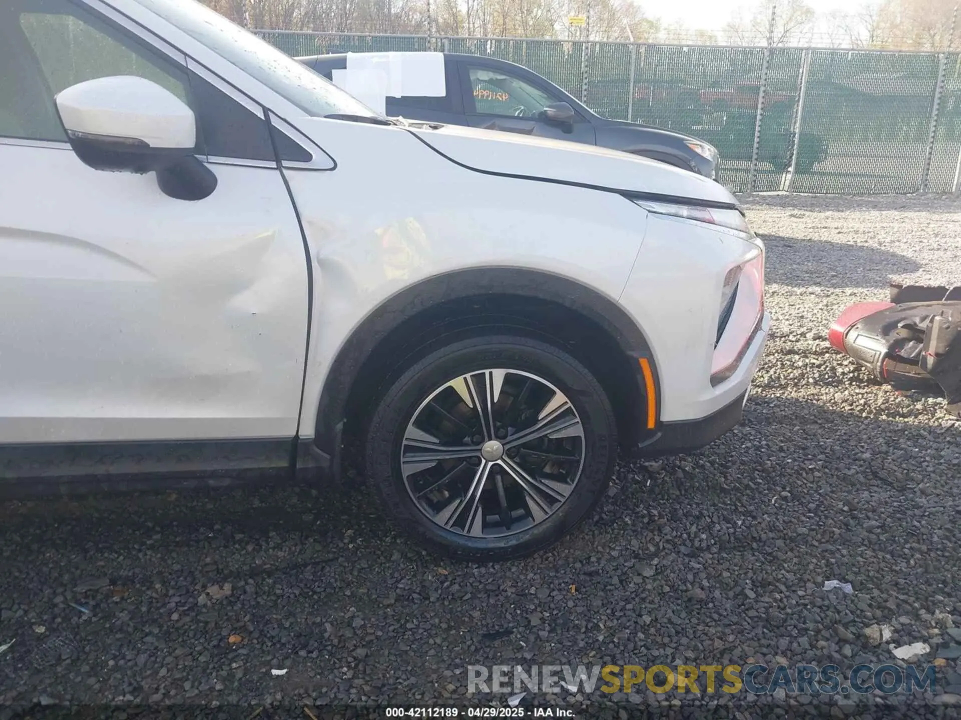 6 Photograph of a damaged car JA4ATWAA3NZ057148 MITSUBISHI ECLIPSE CROSS 2022