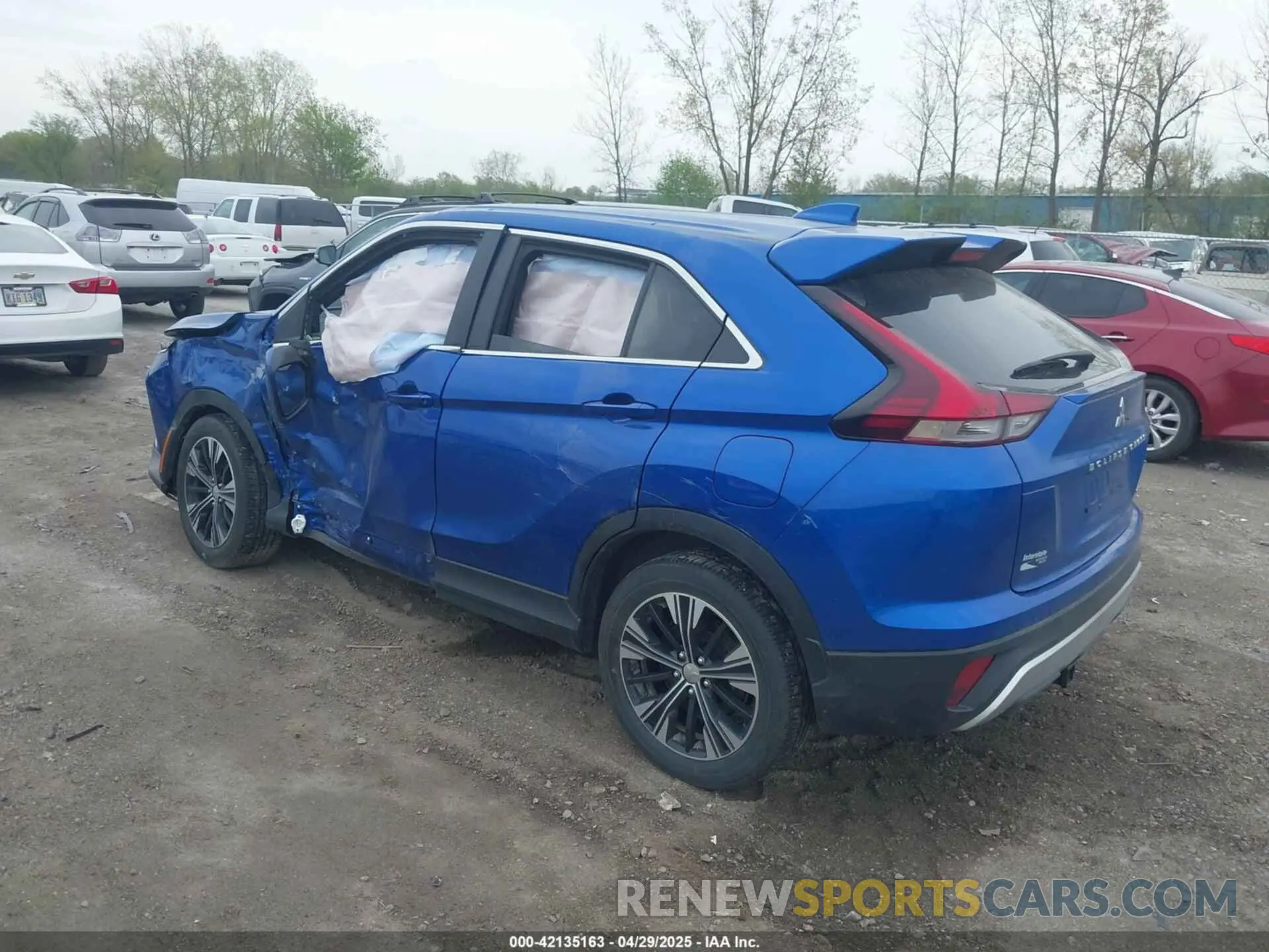3 Photograph of a damaged car JA4ATWAA5NZ060441 MITSUBISHI ECLIPSE CROSS 2022