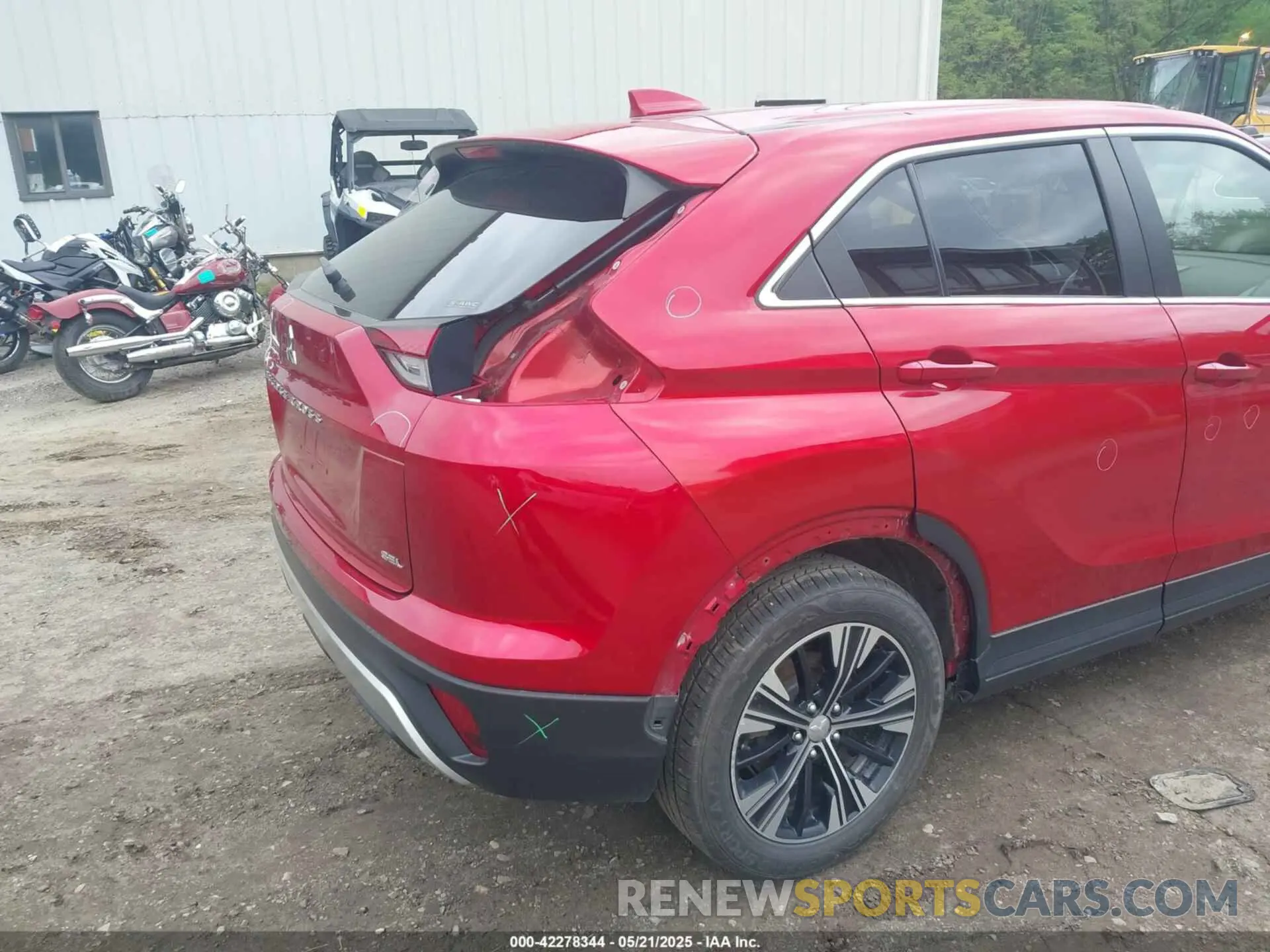 21 Фотография поврежденного автомобиля JA4ATWAA8NZ000931 MITSUBISHI ECLIPSE CROSS 2022