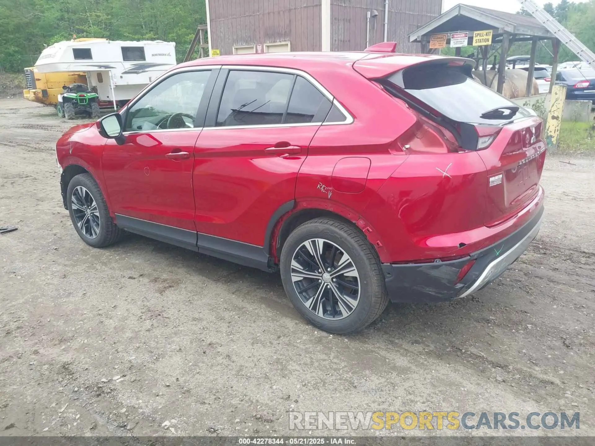 3 Фотография поврежденного автомобиля JA4ATWAA8NZ000931 MITSUBISHI ECLIPSE CROSS 2022