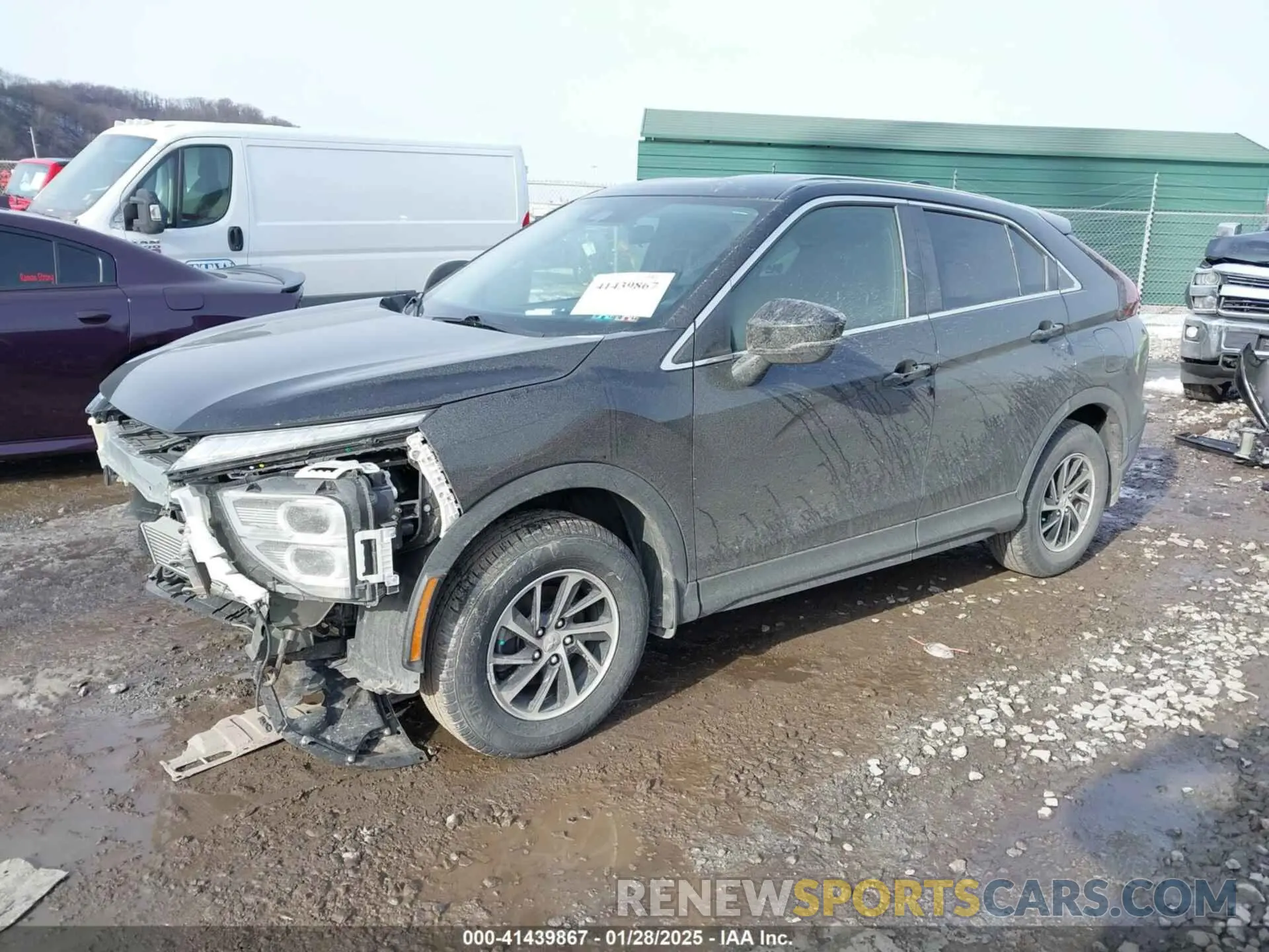 2 Фотография поврежденного автомобиля JA4ATUAA3PZ000424 MITSUBISHI ECLIPSE CROSS 2023