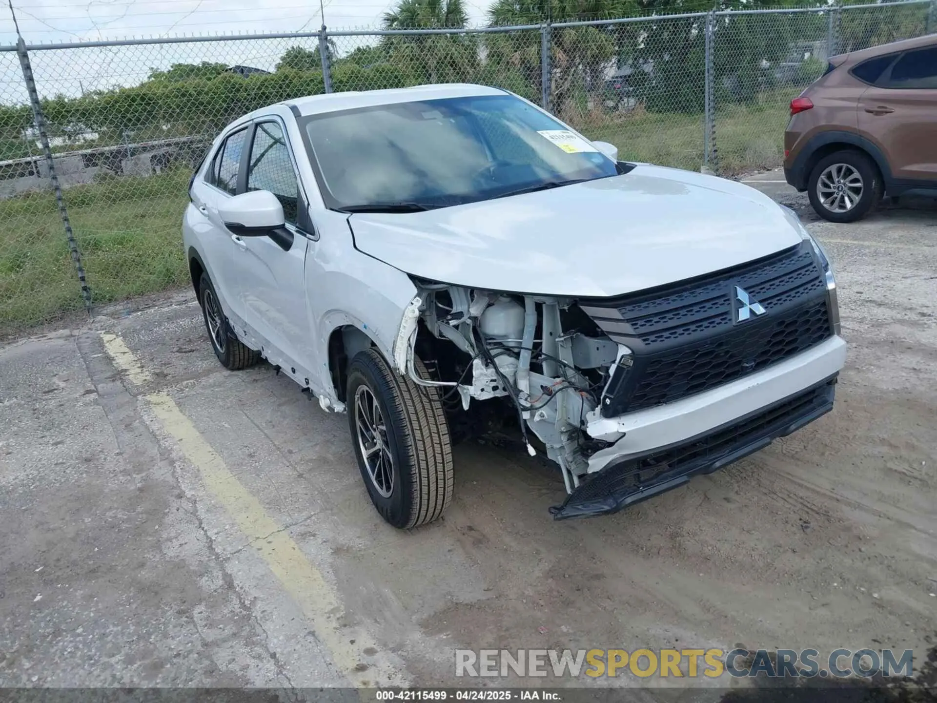 1 Photograph of a damaged car JA4ATUAAXPZ050320 MITSUBISHI ECLIPSE CROSS 2023