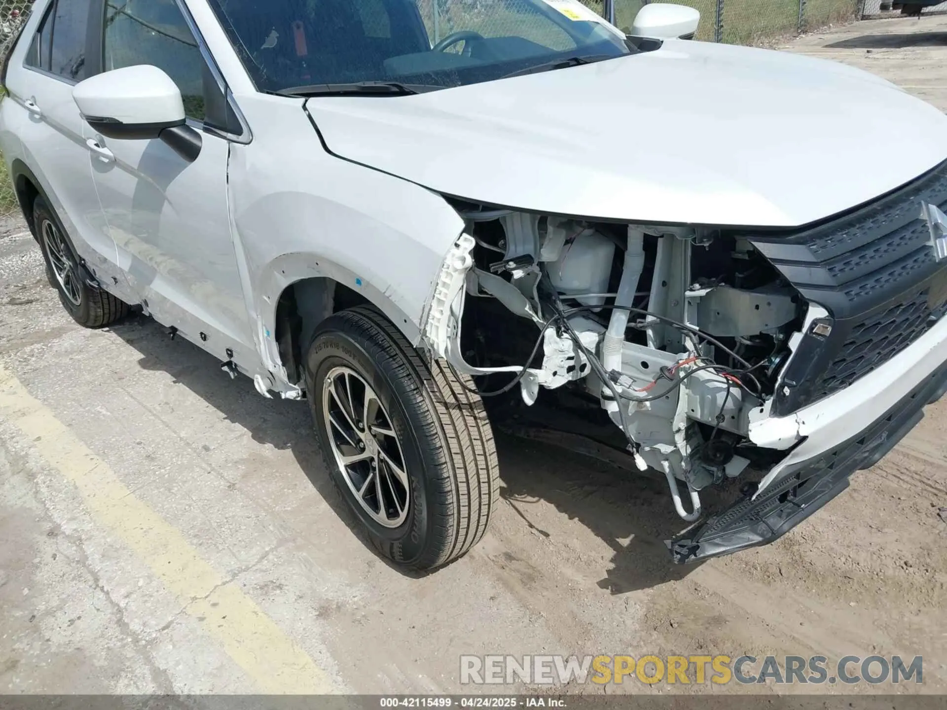 6 Photograph of a damaged car JA4ATUAAXPZ050320 MITSUBISHI ECLIPSE CROSS 2023