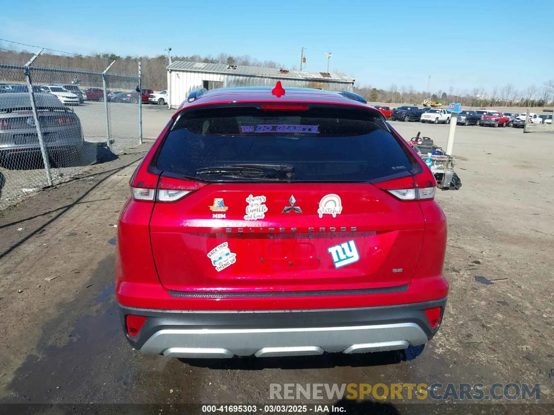 15 Photograph of a damaged car JA4ATWAA3PZ004226 MITSUBISHI ECLIPSE CROSS 2023