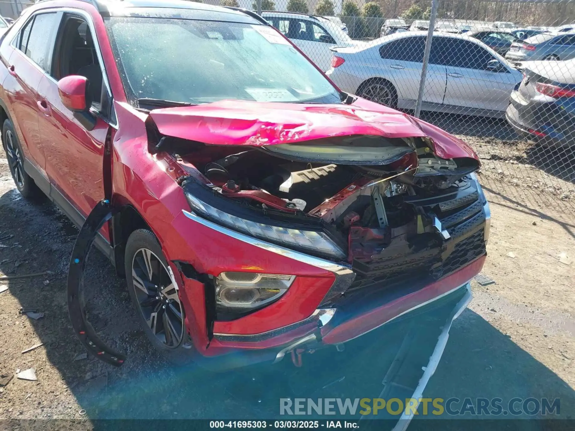 6 Photograph of a damaged car JA4ATWAA3PZ004226 MITSUBISHI ECLIPSE CROSS 2023