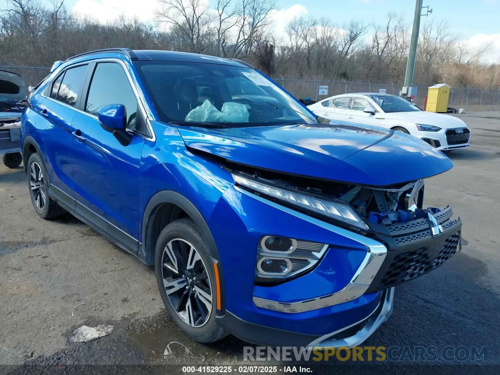 1 Photograph of a damaged car JA4ATWAA4PZ003313 MITSUBISHI ECLIPSE CROSS 2023