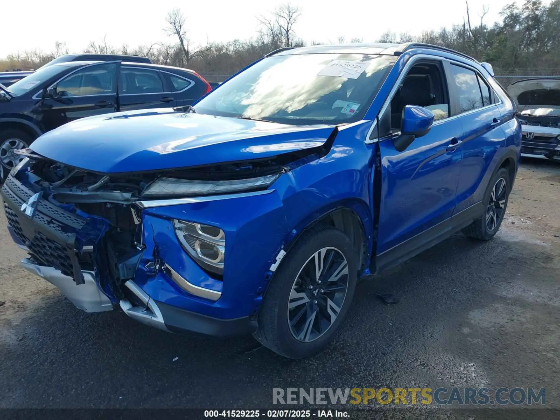 2 Photograph of a damaged car JA4ATWAA4PZ003313 MITSUBISHI ECLIPSE CROSS 2023