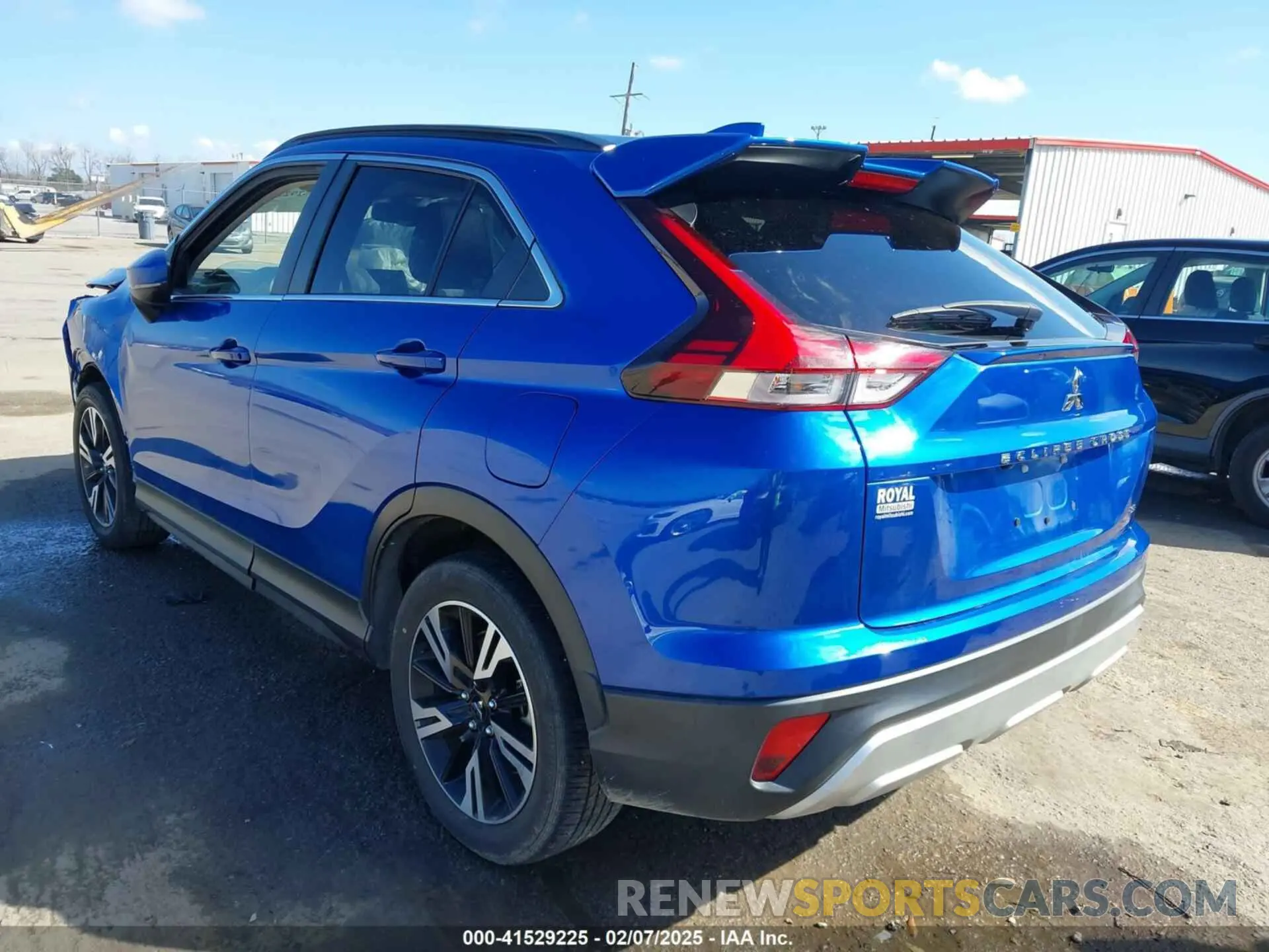 3 Photograph of a damaged car JA4ATWAA4PZ003313 MITSUBISHI ECLIPSE CROSS 2023