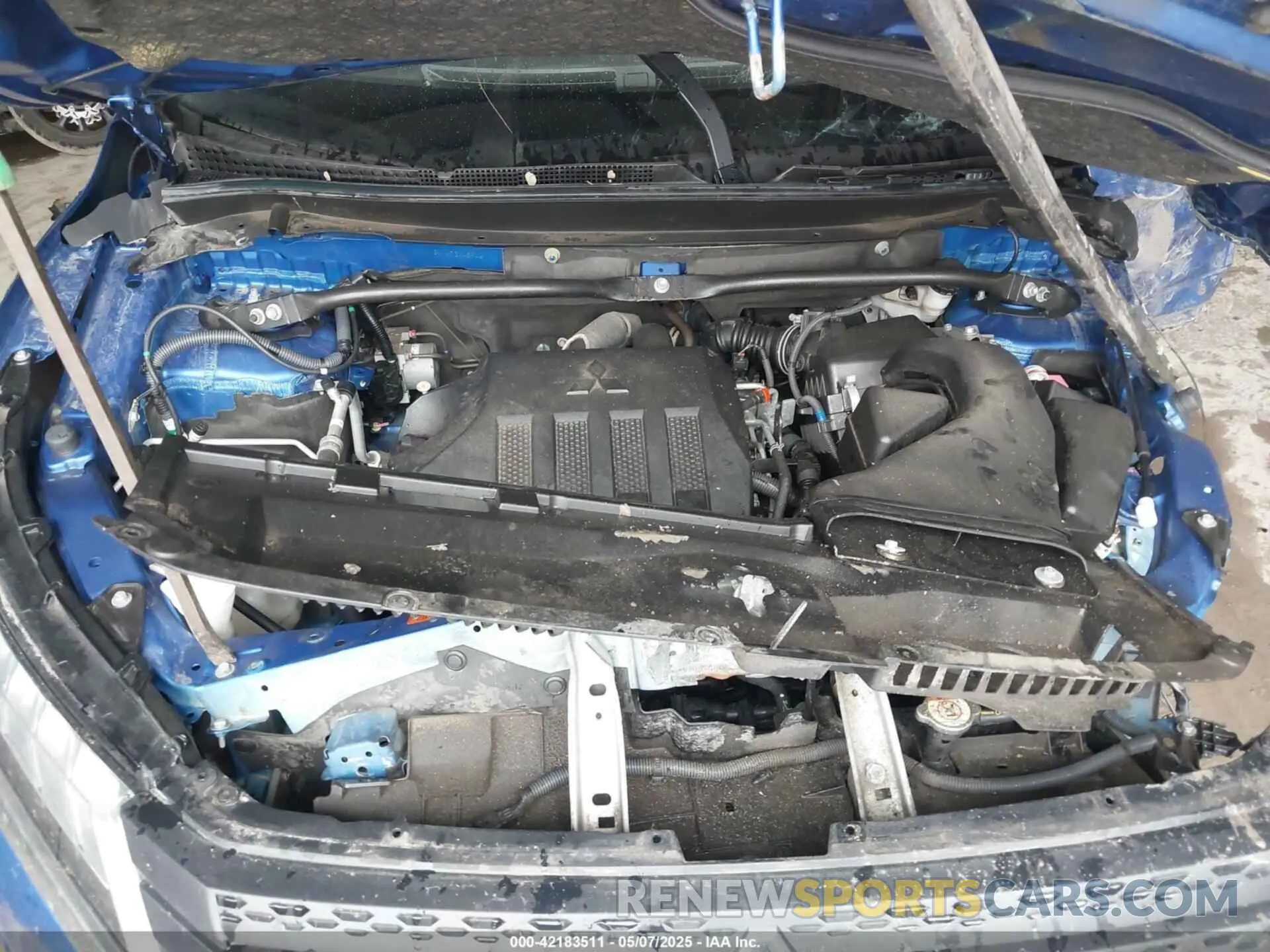 10 Photograph of a damaged car JA4ATWAA4PZ048946 MITSUBISHI ECLIPSE CROSS 2023