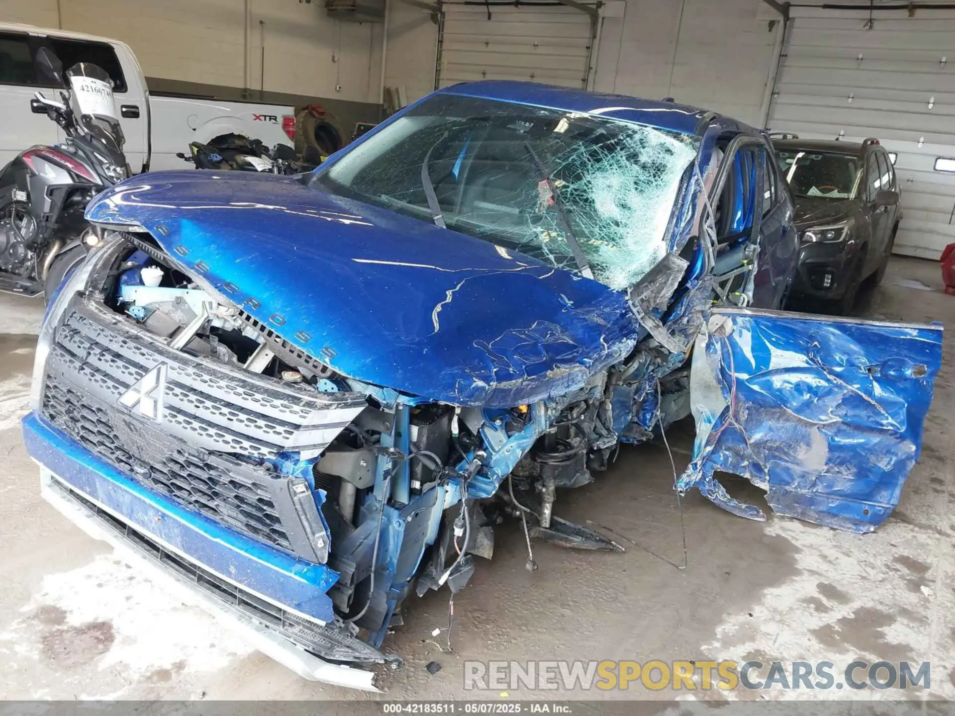 6 Photograph of a damaged car JA4ATWAA4PZ048946 MITSUBISHI ECLIPSE CROSS 2023