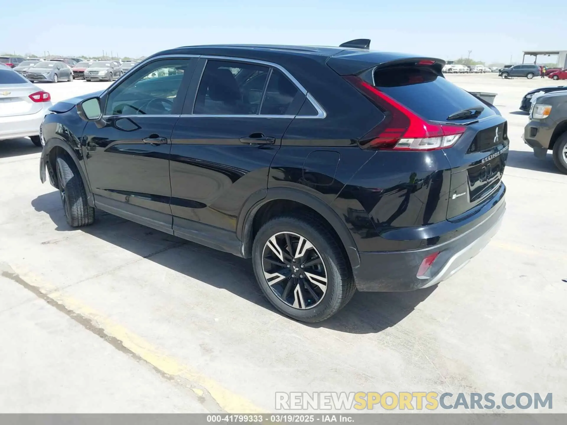 3 Photograph of a damaged car JA4ATWAA6PZ005693 MITSUBISHI ECLIPSE CROSS 2023