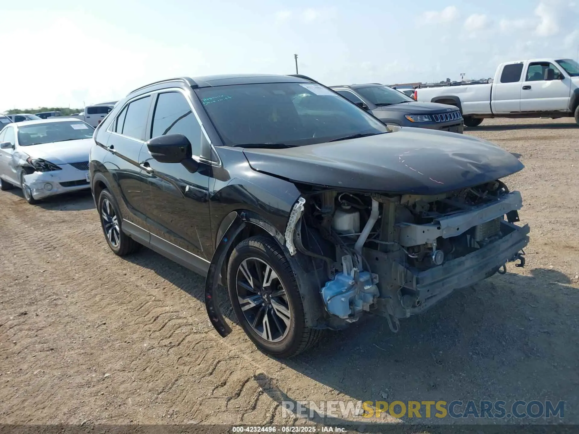 1 Photograph of a damaged car JA4ATWAA9PZ006739 MITSUBISHI ECLIPSE CROSS 2023