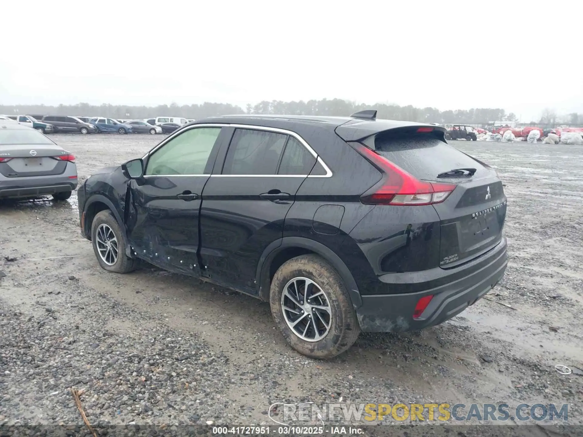 3 Photograph of a damaged car JA4ATUAA9RZ001368 MITSUBISHI ECLIPSE CROSS 2024
