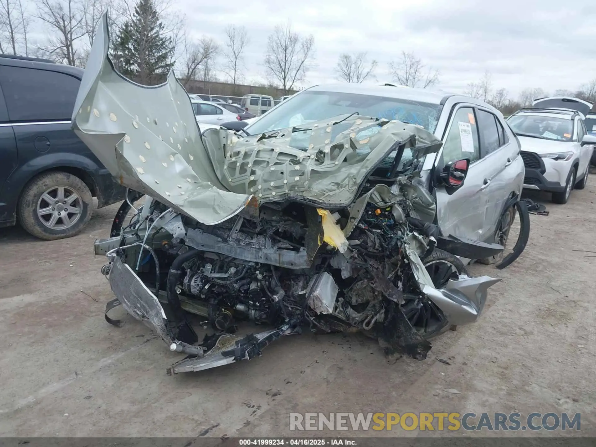 2 Photograph of a damaged car JA4ATVAA2RZ013660 MITSUBISHI ECLIPSE CROSS 2024