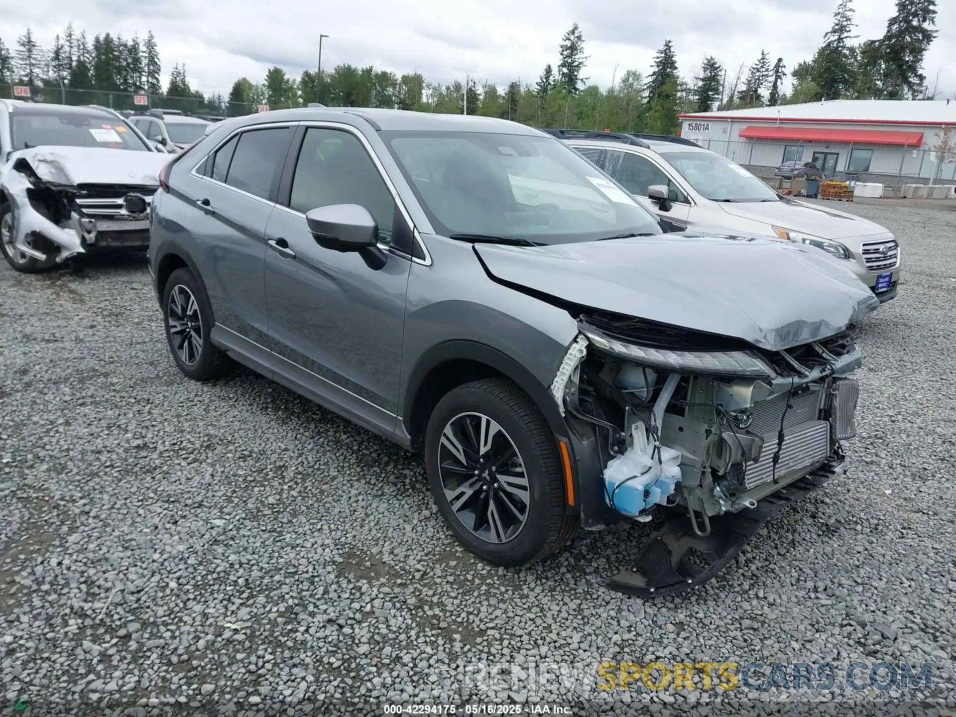 1 Photograph of a damaged car JA4ATWAA1RZ010562 MITSUBISHI ECLIPSE CROSS 2024