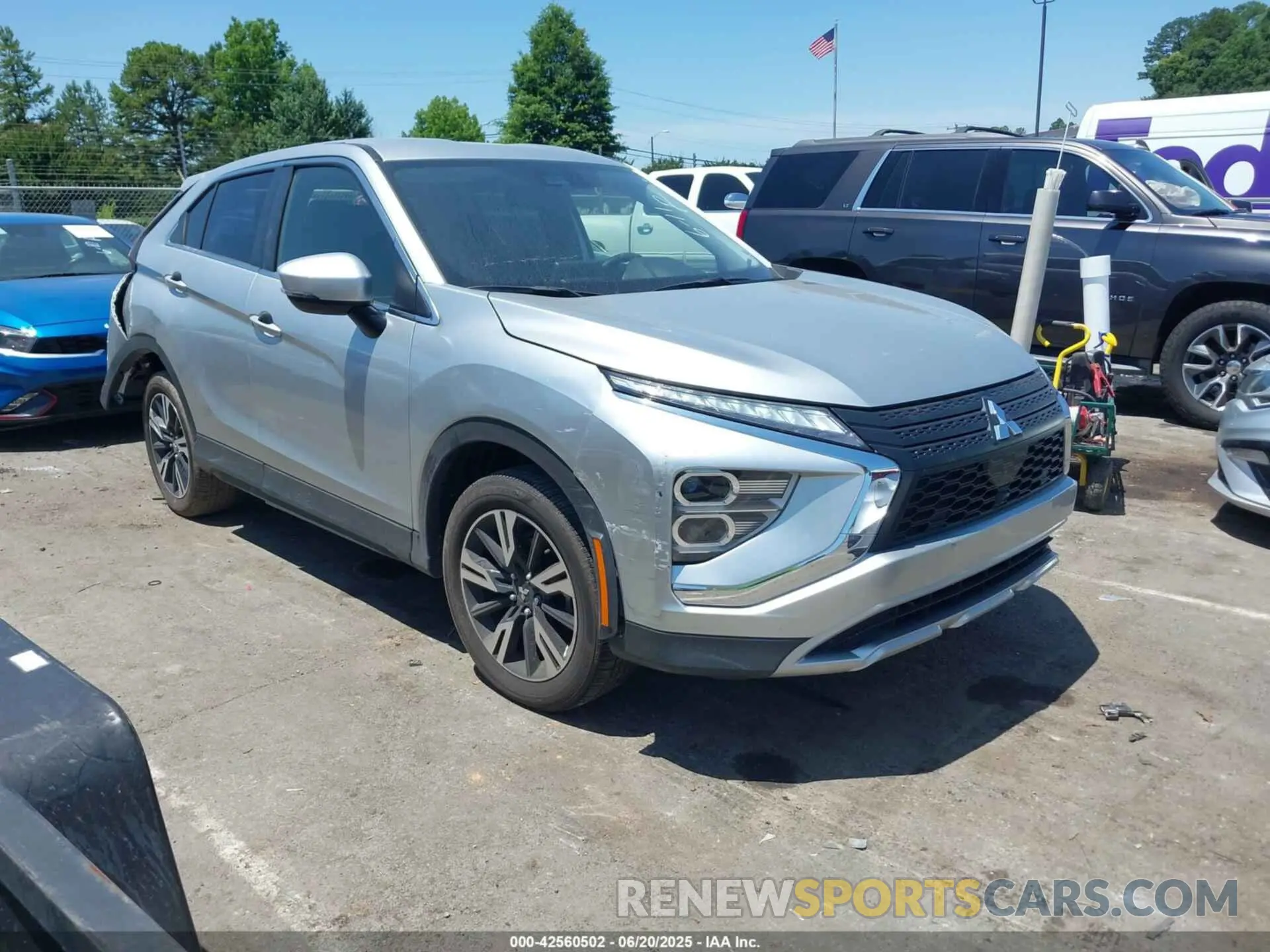 1 Photograph of a damaged car JA4ATWAA1RZ068350 MITSUBISHI ECLIPSE CROSS 2024