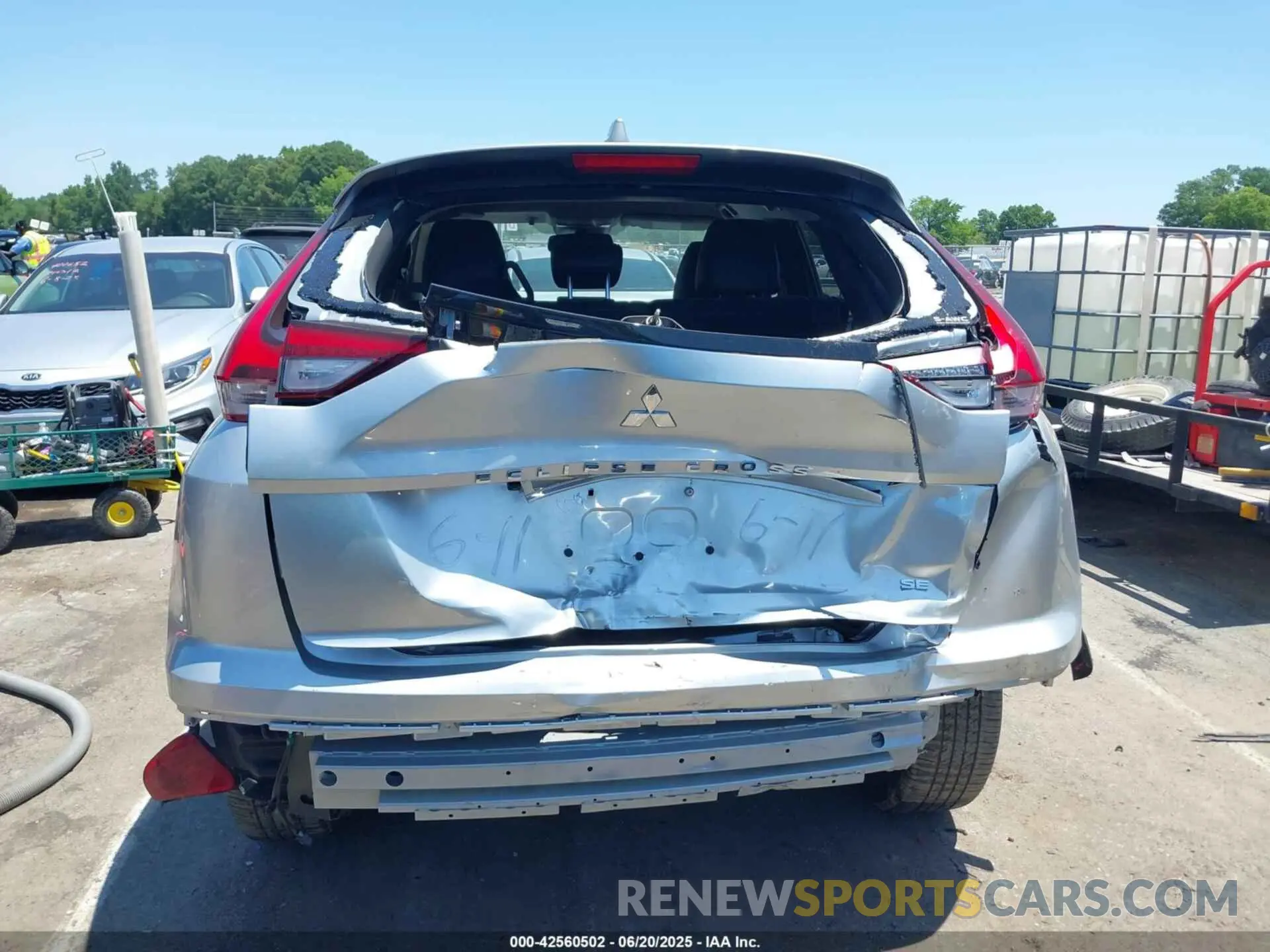 16 Photograph of a damaged car JA4ATWAA1RZ068350 MITSUBISHI ECLIPSE CROSS 2024