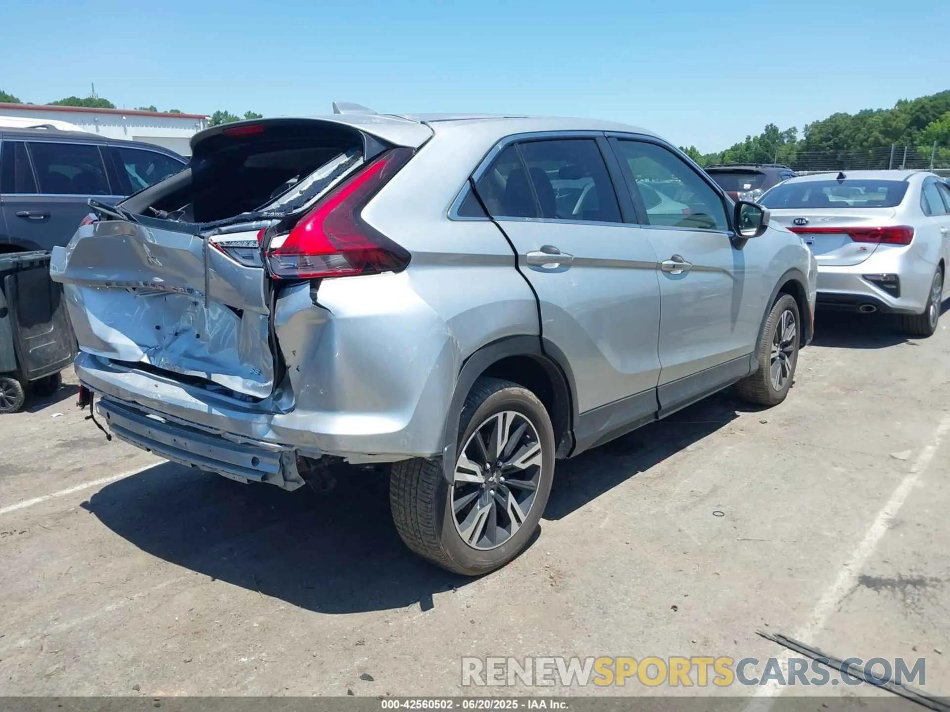 4 Photograph of a damaged car JA4ATWAA1RZ068350 MITSUBISHI ECLIPSE CROSS 2024