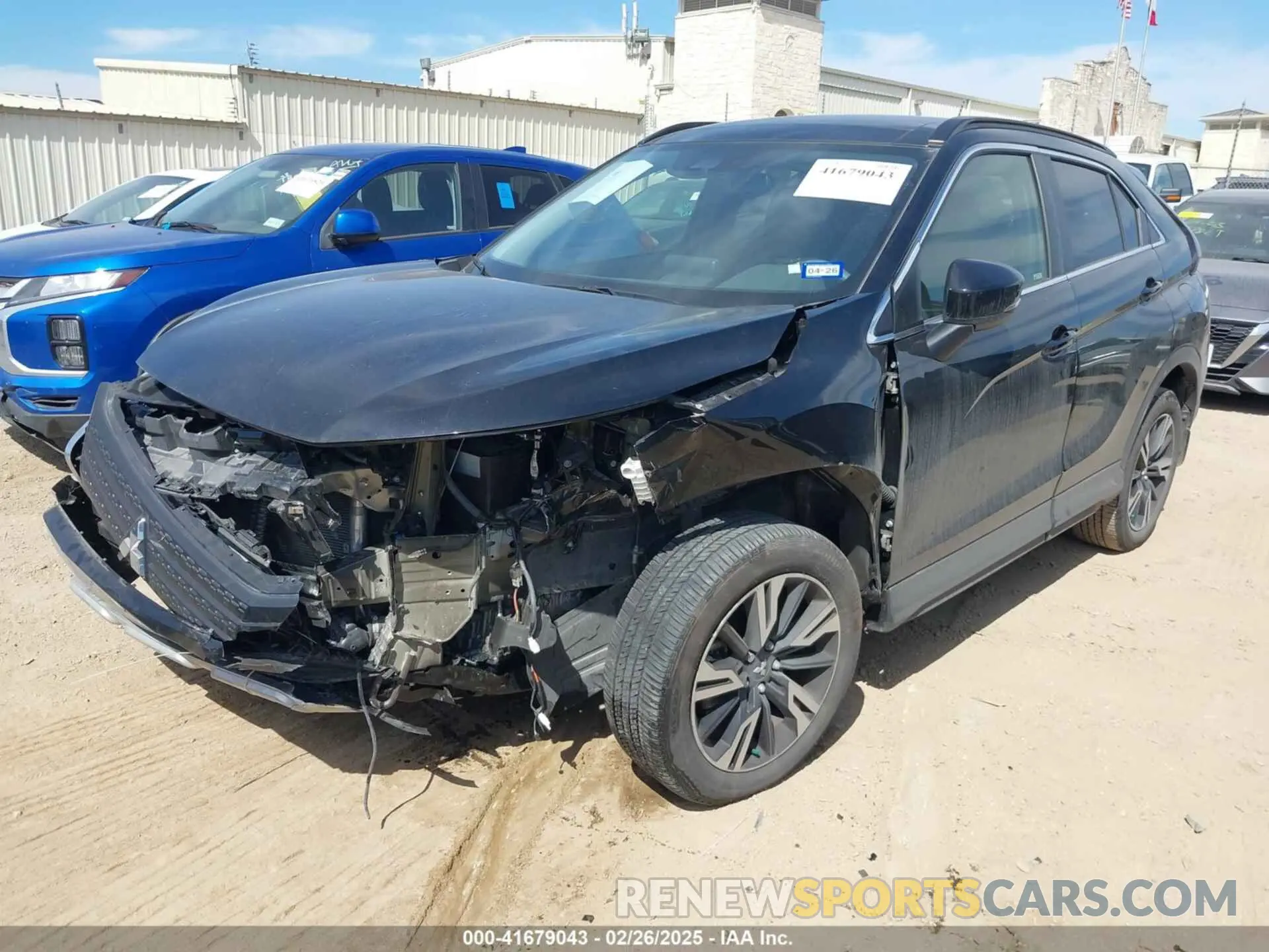 2 Photograph of a damaged car JA4ATWAA7RZ000666 MITSUBISHI ECLIPSE CROSS 2024