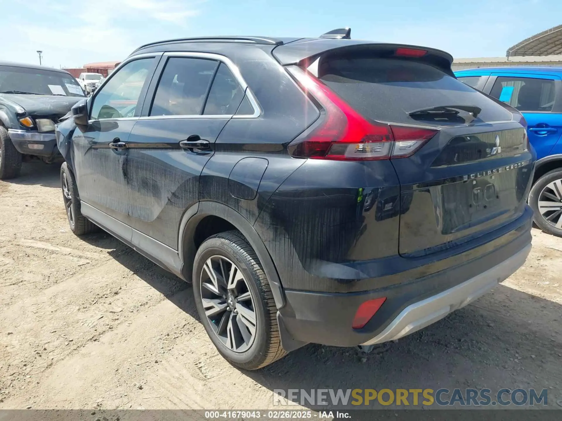 3 Photograph of a damaged car JA4ATWAA7RZ000666 MITSUBISHI ECLIPSE CROSS 2024