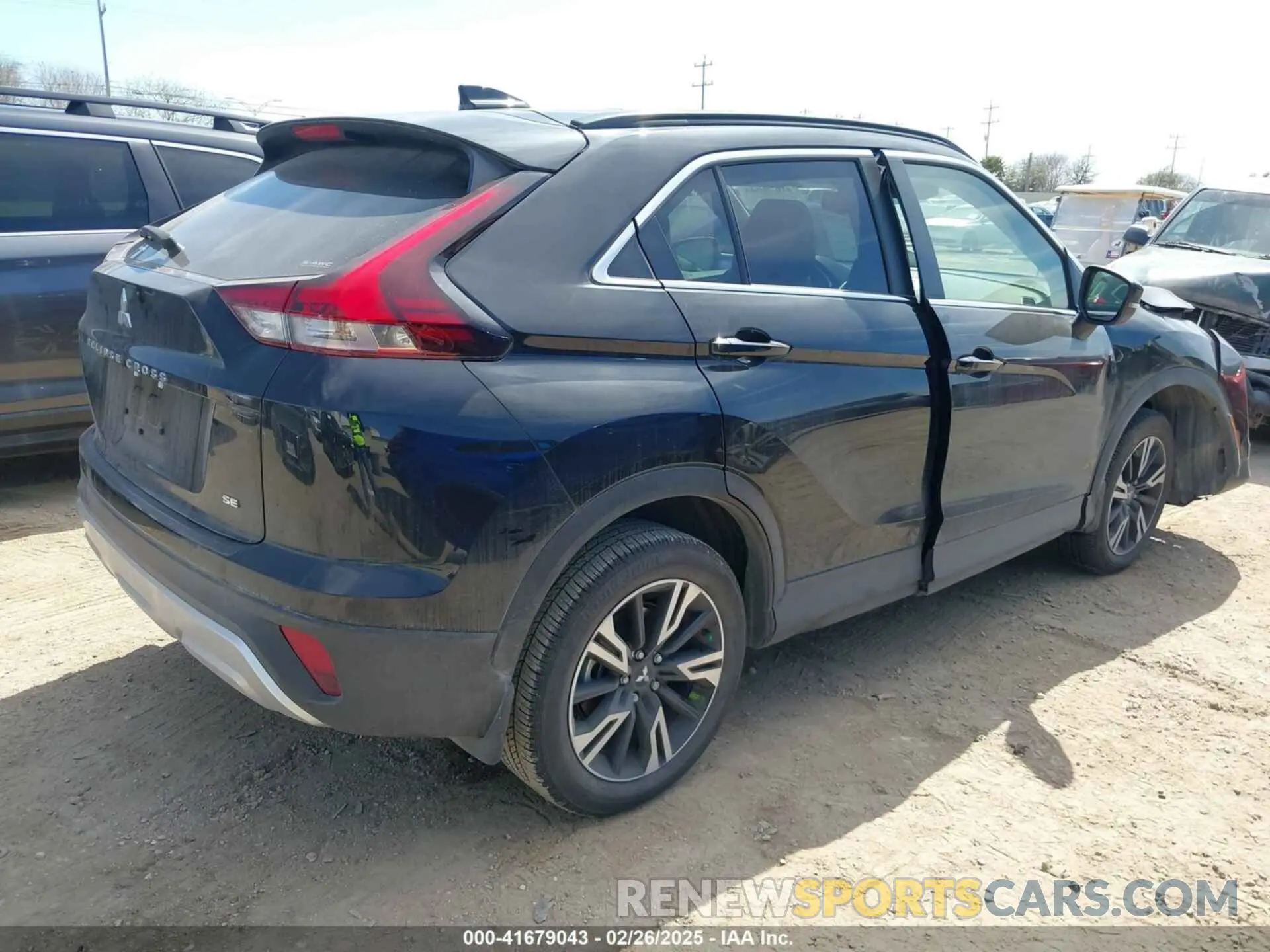 4 Photograph of a damaged car JA4ATWAA7RZ000666 MITSUBISHI ECLIPSE CROSS 2024