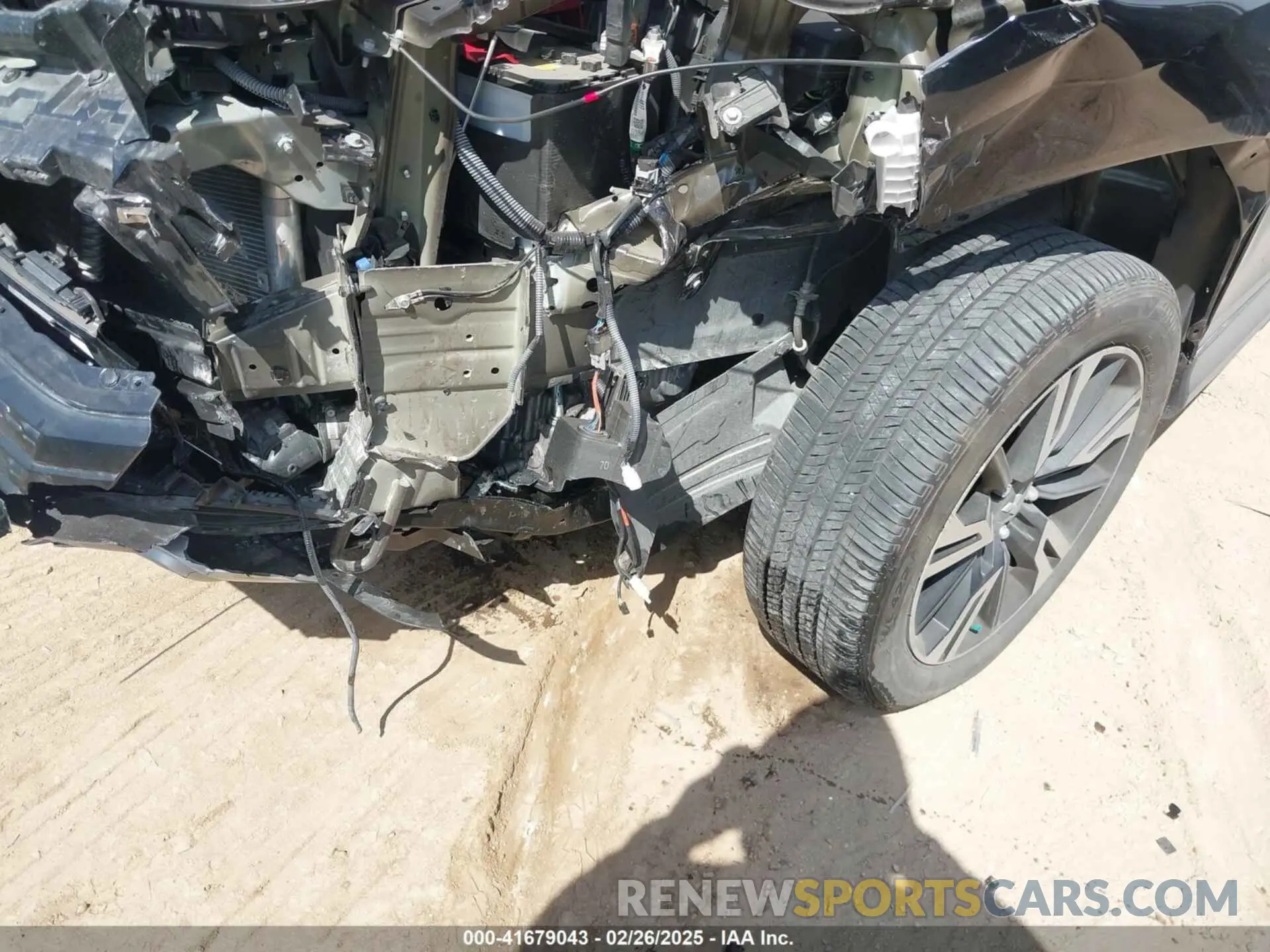 6 Photograph of a damaged car JA4ATWAA7RZ000666 MITSUBISHI ECLIPSE CROSS 2024