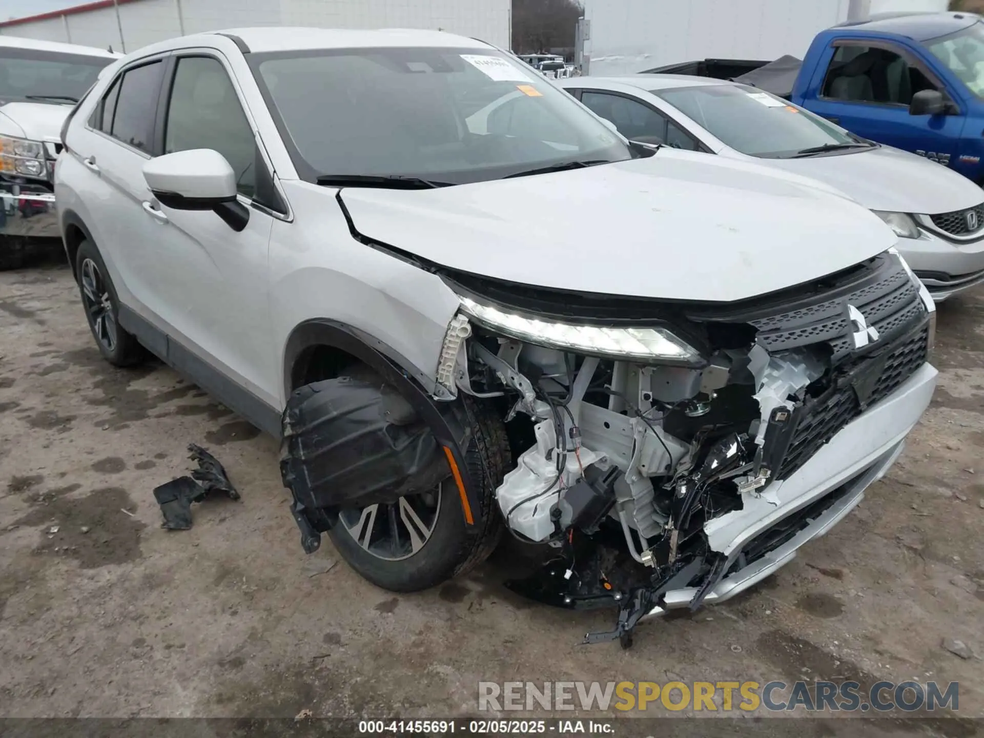 1 Photograph of a damaged car JA4ATWAA7RZ024613 MITSUBISHI ECLIPSE CROSS 2024