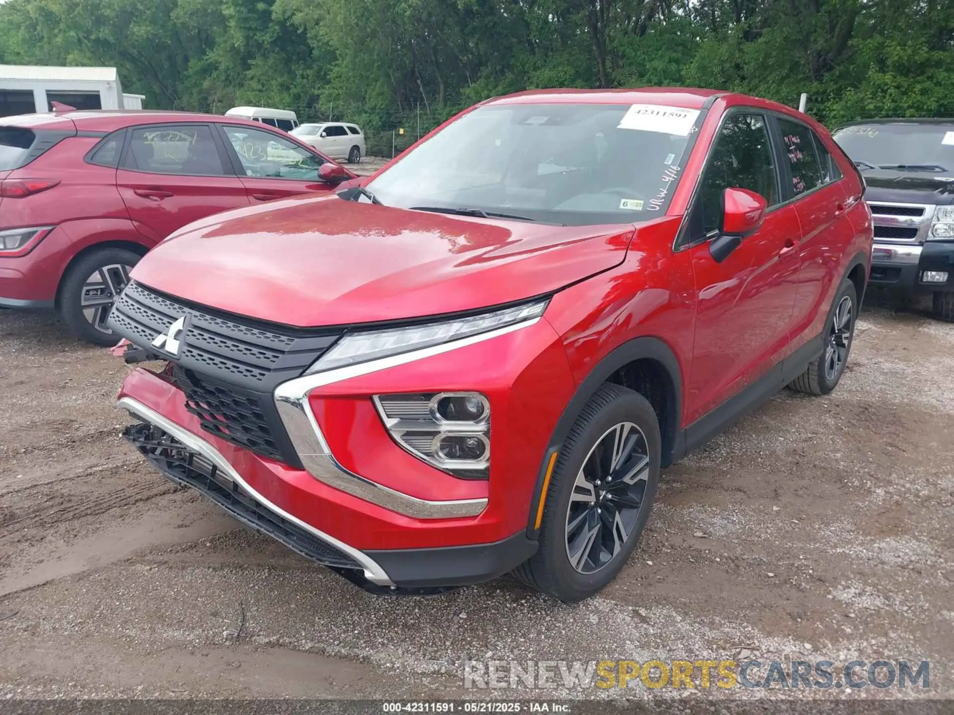 2 Photograph of a damaged car JA4ATWAAXRZ042099 MITSUBISHI ECLIPSE CROSS 2024