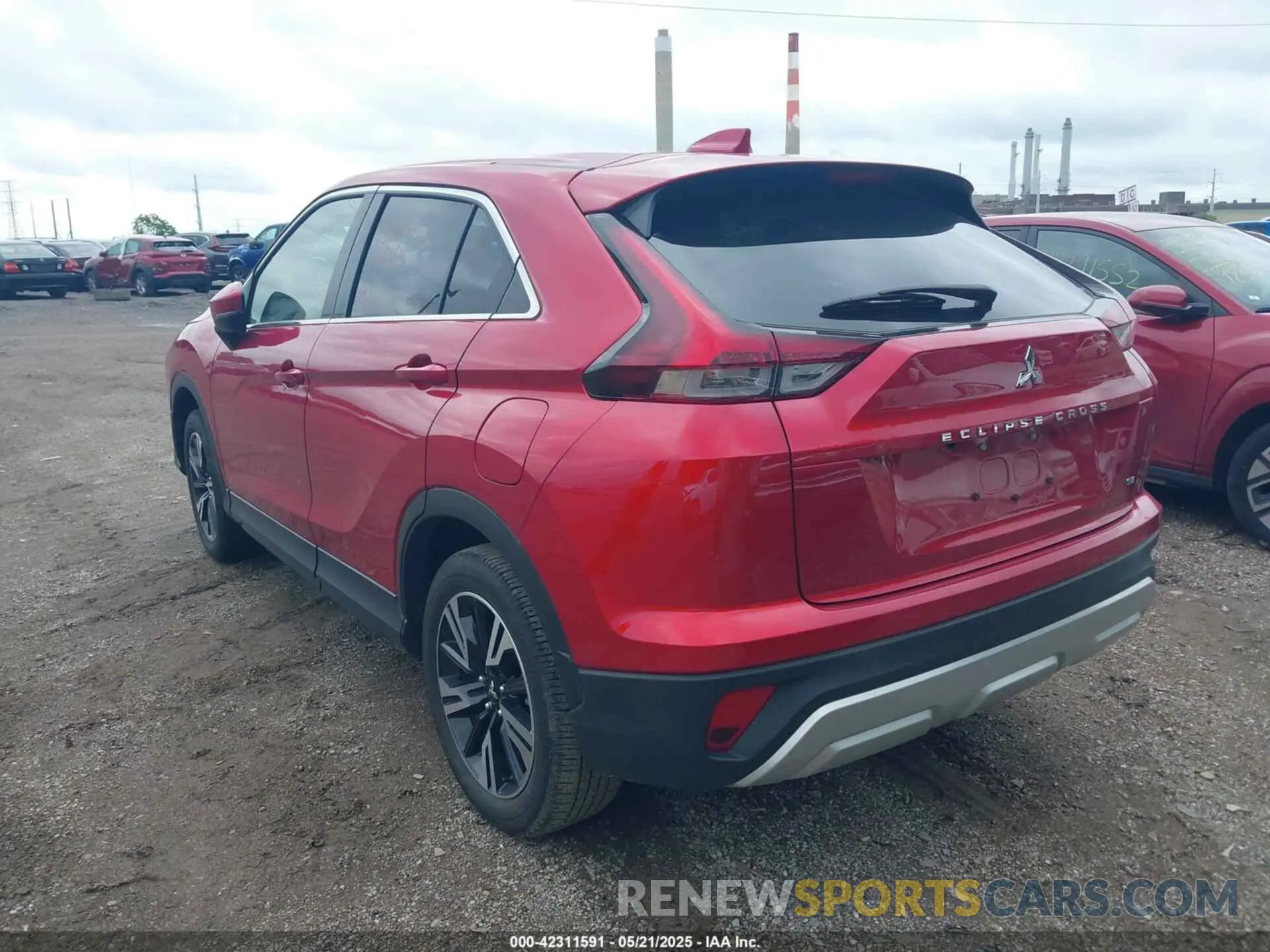 3 Photograph of a damaged car JA4ATWAAXRZ042099 MITSUBISHI ECLIPSE CROSS 2024