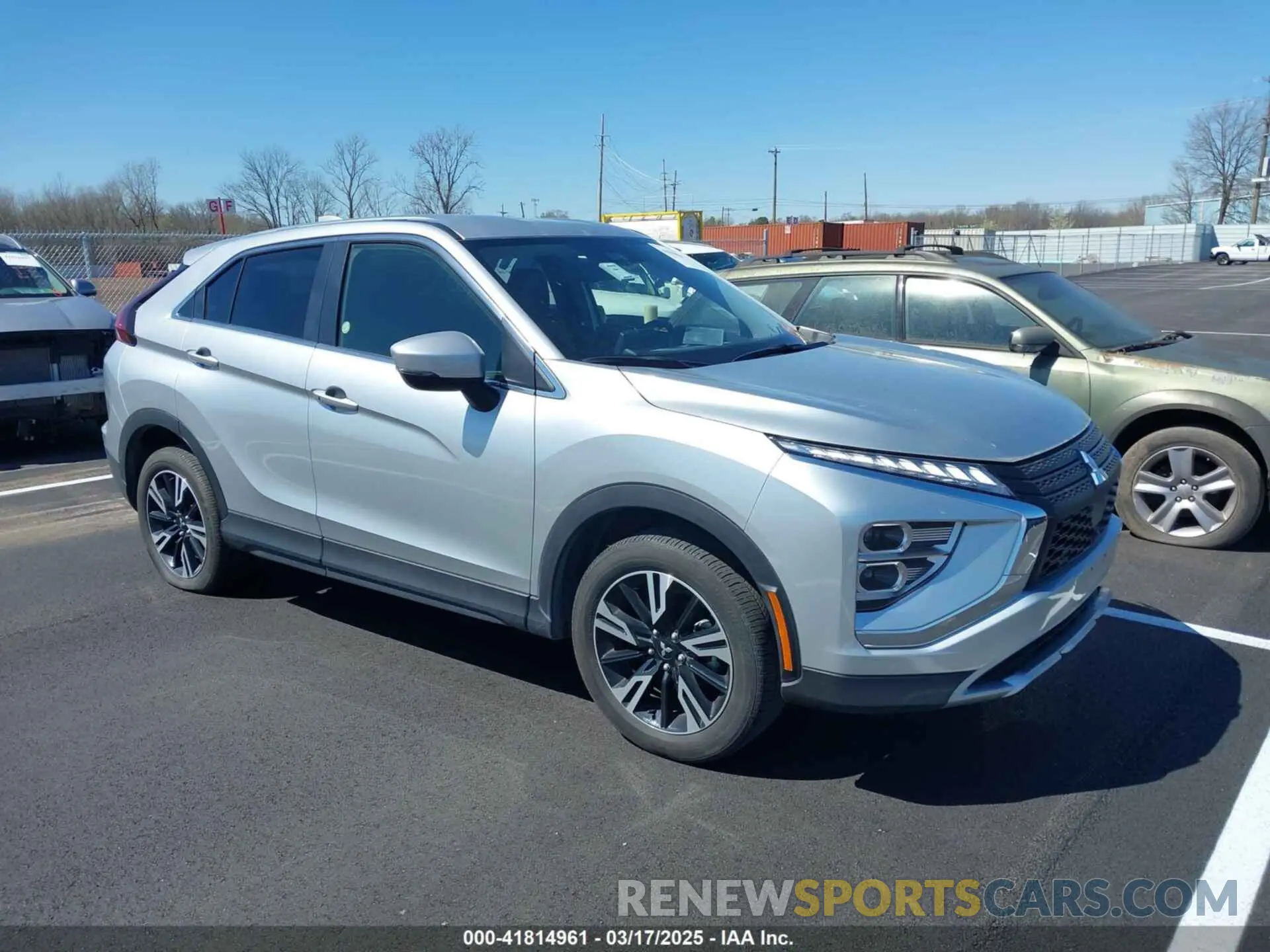 1 Photograph of a damaged car JA4ATWAAXRZ045116 MITSUBISHI ECLIPSE CROSS 2024