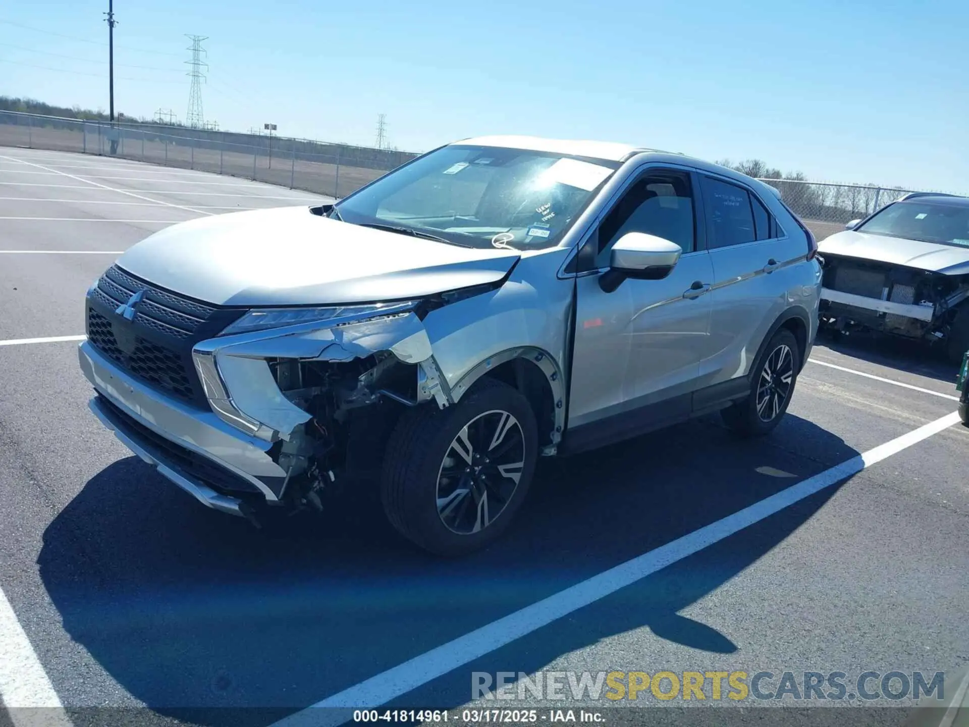 2 Photograph of a damaged car JA4ATWAAXRZ045116 MITSUBISHI ECLIPSE CROSS 2024