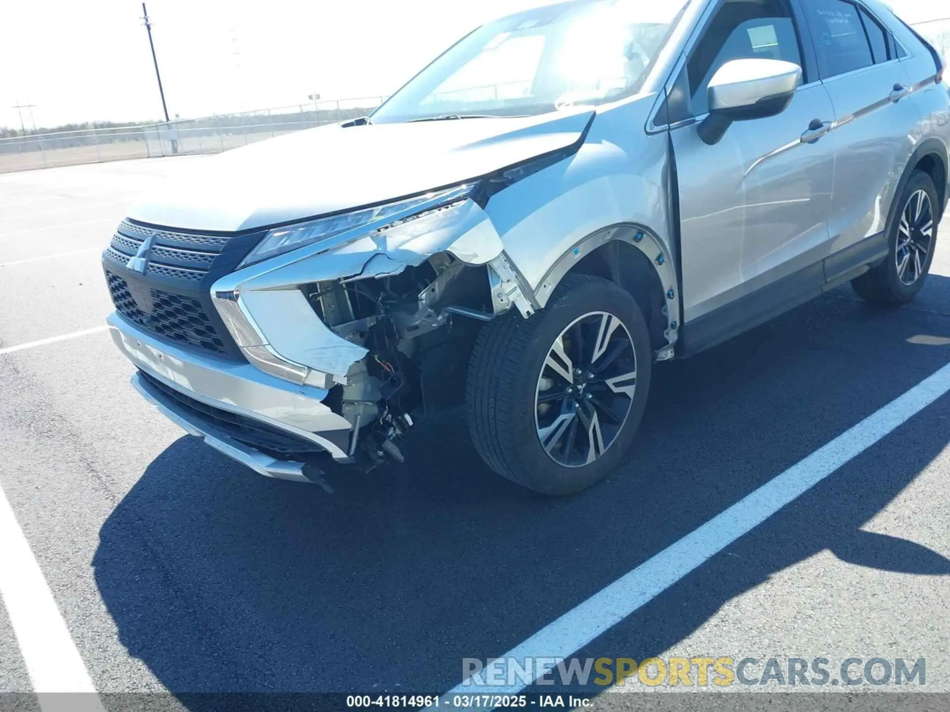 6 Photograph of a damaged car JA4ATWAAXRZ045116 MITSUBISHI ECLIPSE CROSS 2024