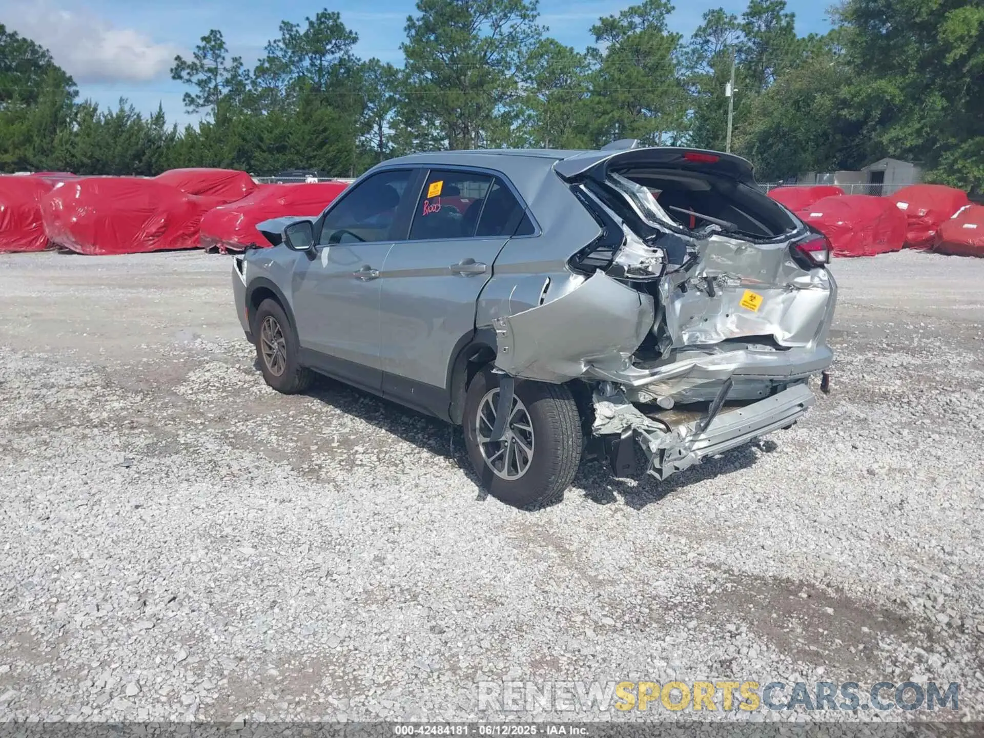 3 Photograph of a damaged car JA4ATUAA4SZ007956 MITSUBISHI ECLIPSE CROSS 2025