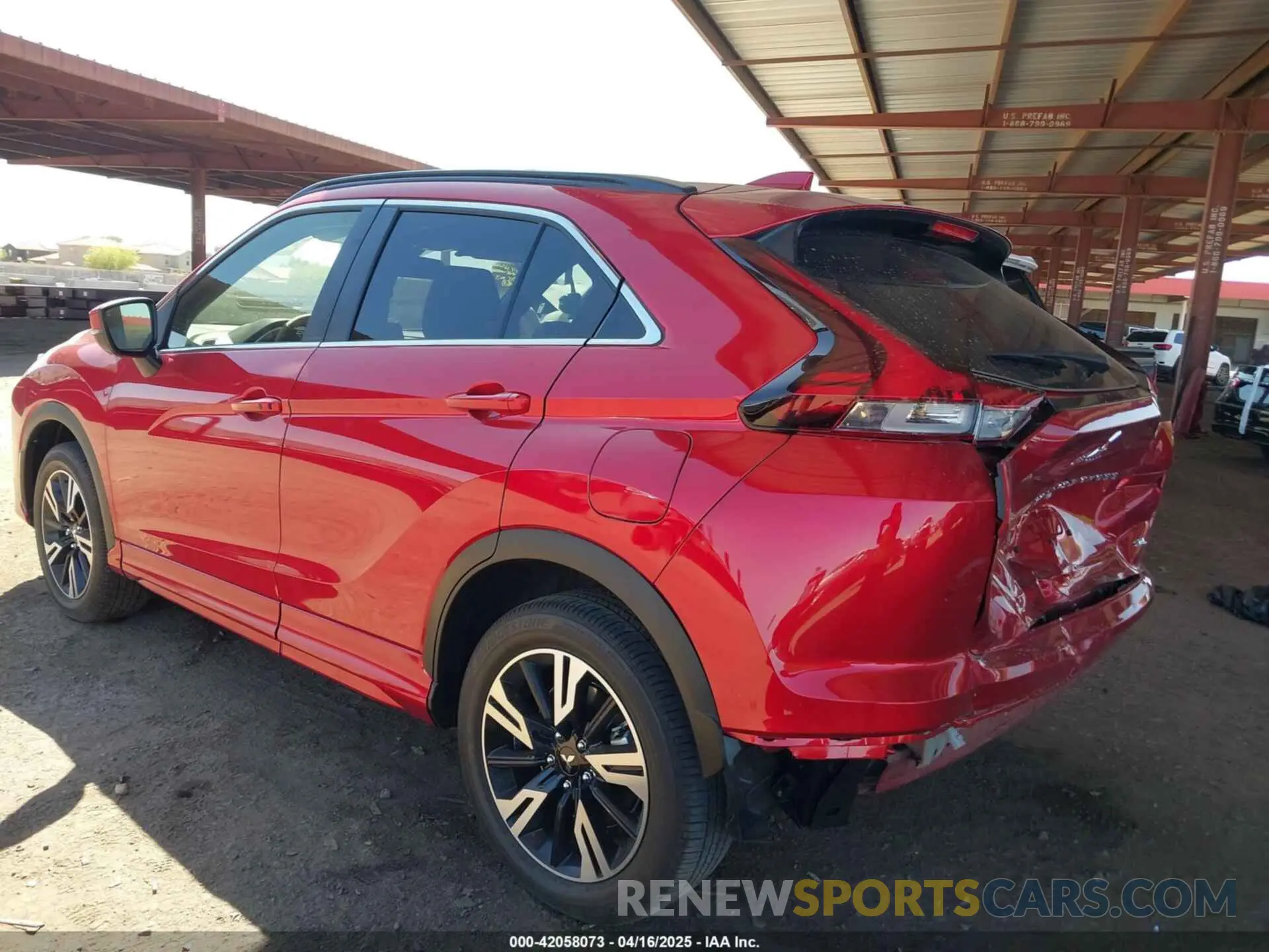 3 Photograph of a damaged car JA4ATWAA0SZ006881 MITSUBISHI ECLIPSE CROSS 2025