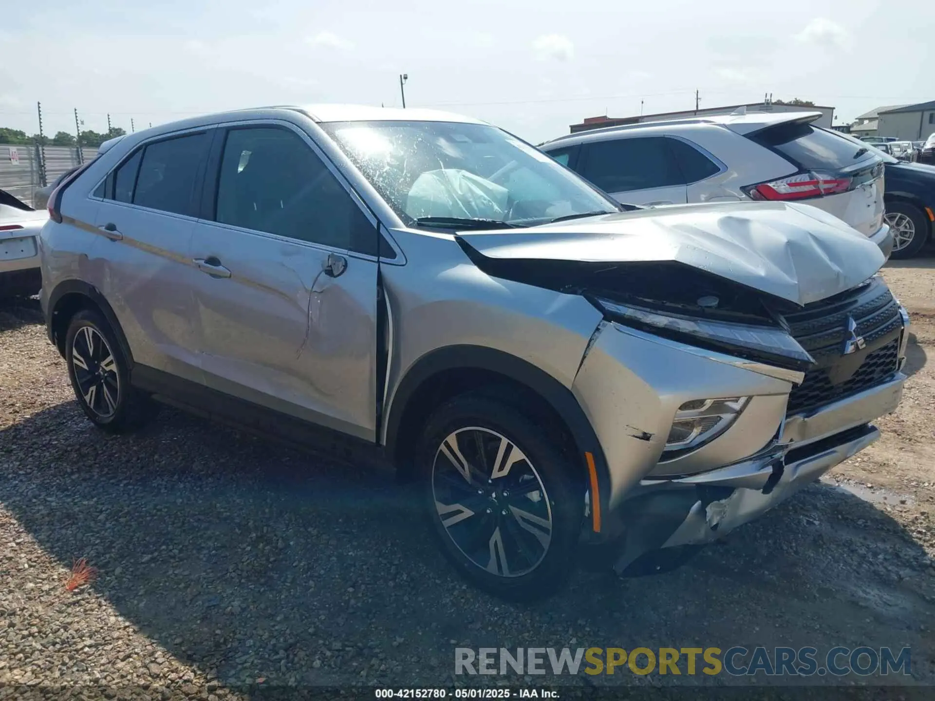 1 Photograph of a damaged car JA4ATWAA3SZ011136 MITSUBISHI ECLIPSE CROSS 2025