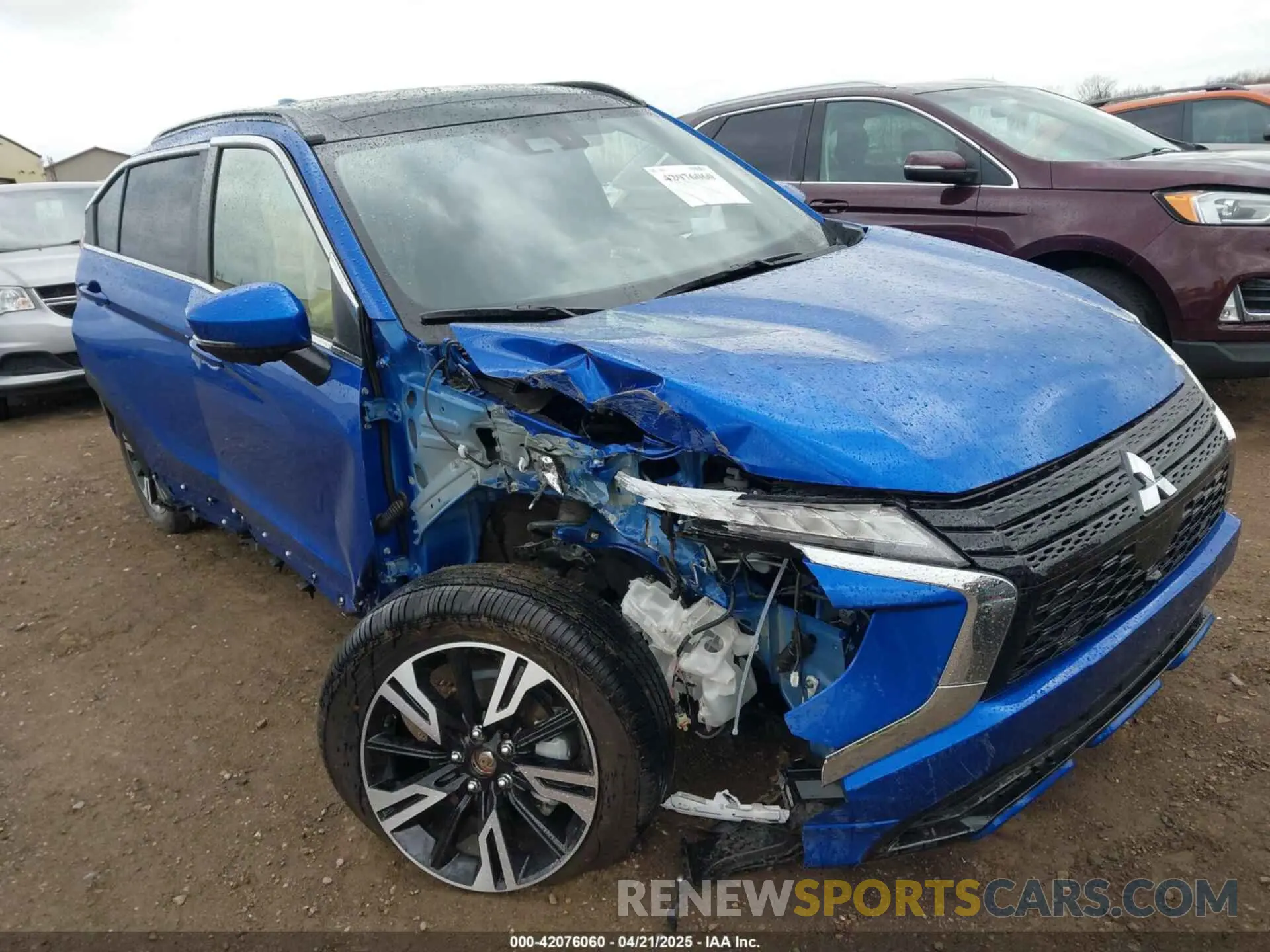 1 Photograph of a damaged car JA4ATWAA6SZ009607 MITSUBISHI ECLIPSE CROSS 2025