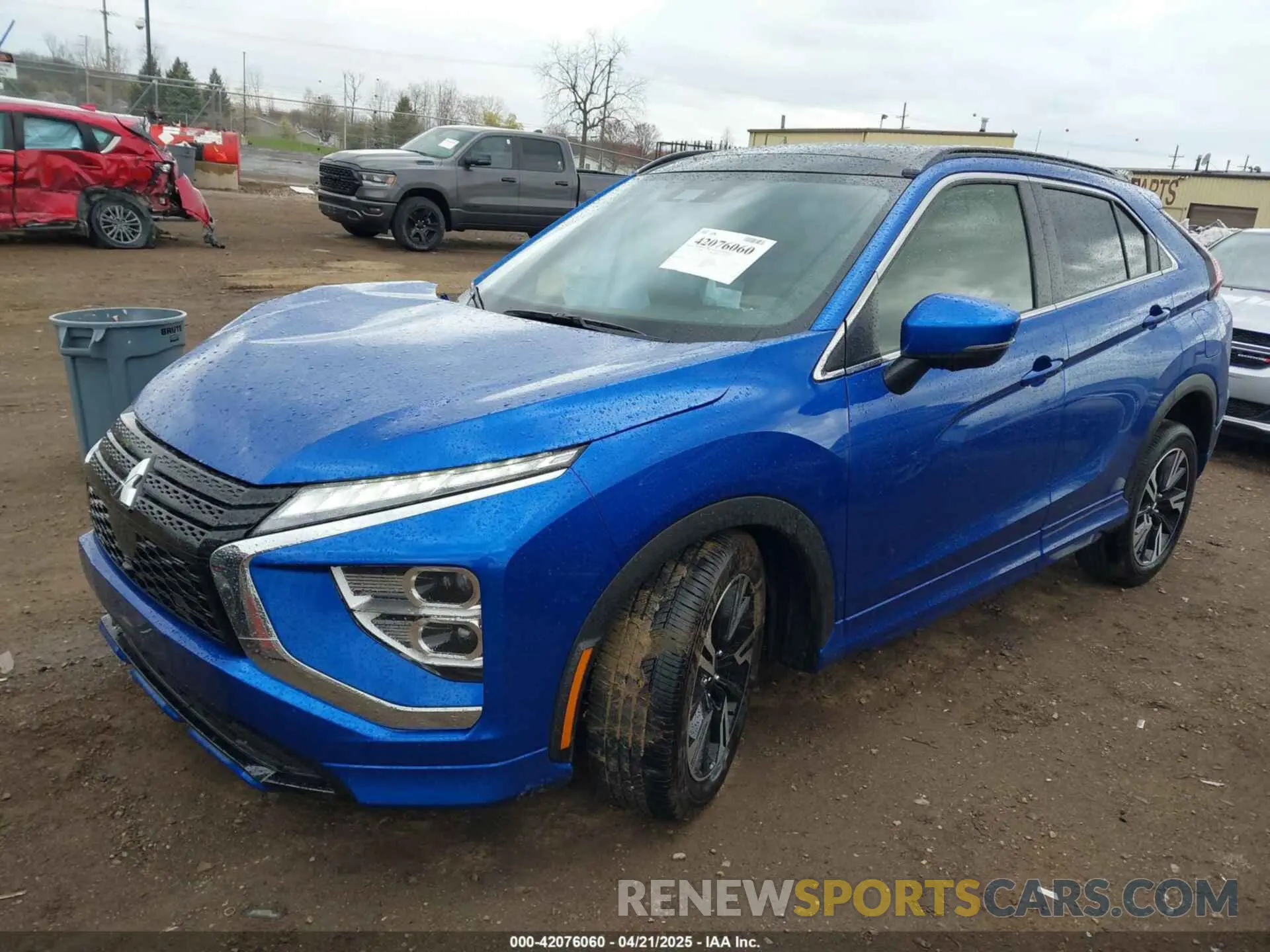 2 Photograph of a damaged car JA4ATWAA6SZ009607 MITSUBISHI ECLIPSE CROSS 2025
