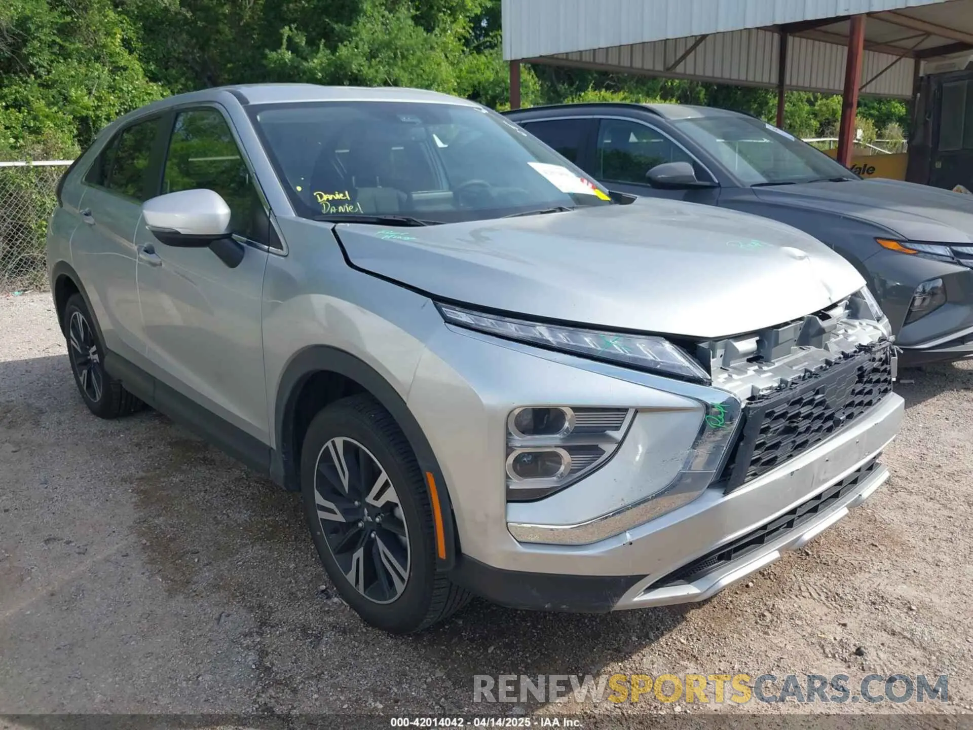 1 Photograph of a damaged car JA4ATWAA9SZ012842 MITSUBISHI ECLIPSE CROSS 2025