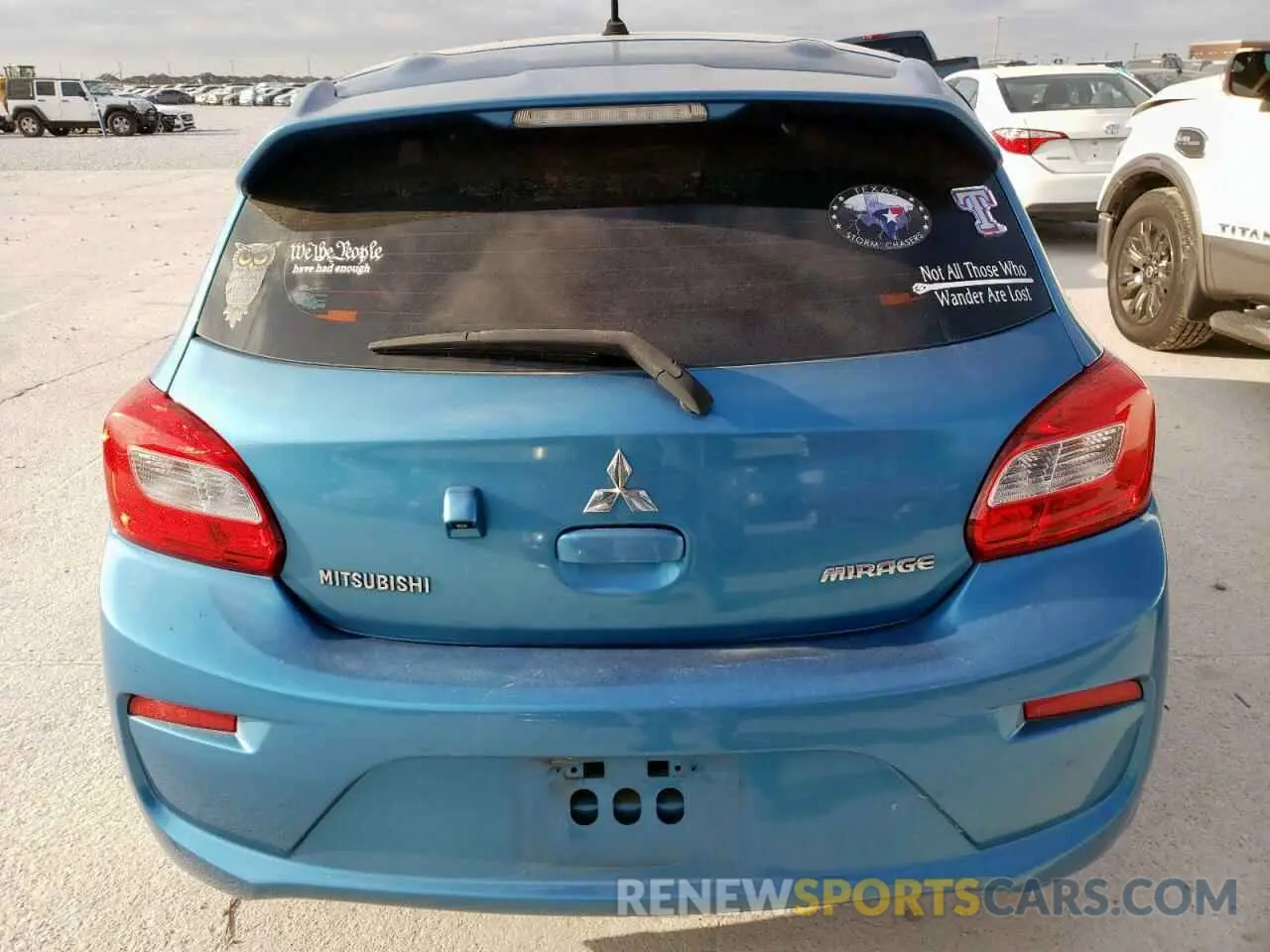 6 Photograph of a damaged car ML32A3HJ0KH001788 MITSUBISHI MIRAGE 2019