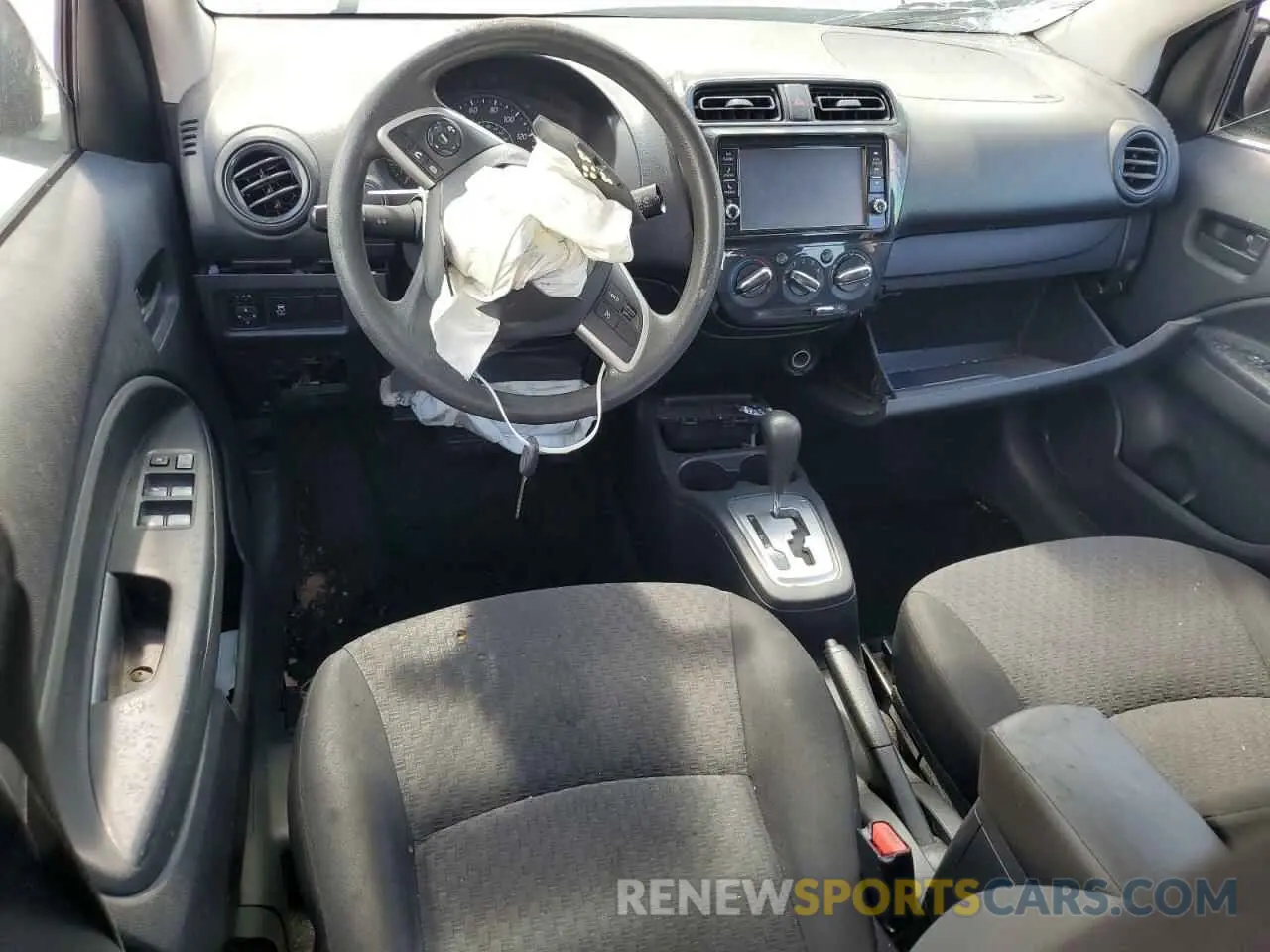 8 Photograph of a damaged car ML32A3HJ0KH006540 MITSUBISHI MIRAGE 2019