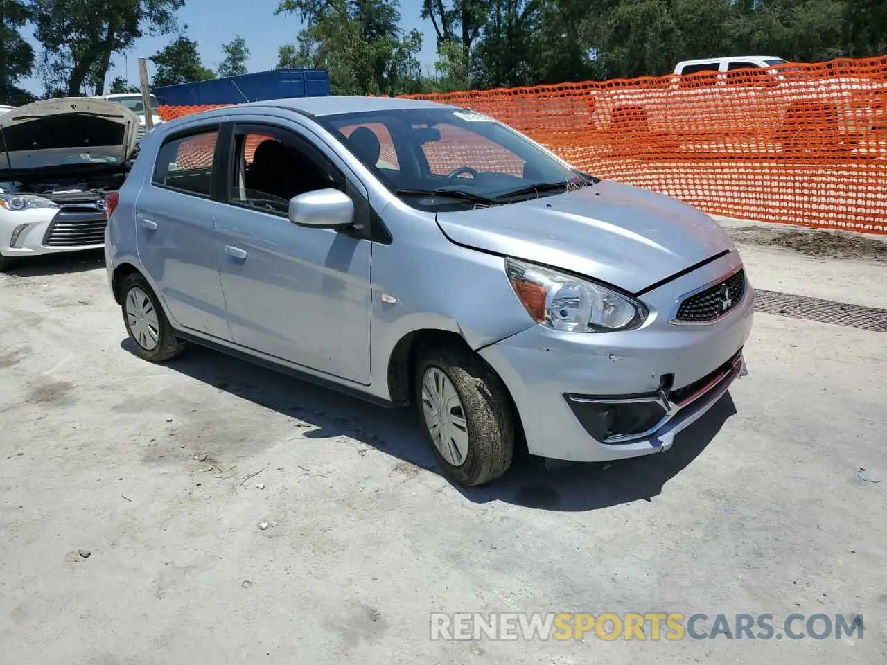 4 Photograph of a damaged car ML32A3HJ0KH007185 MITSUBISHI MIRAGE 2019