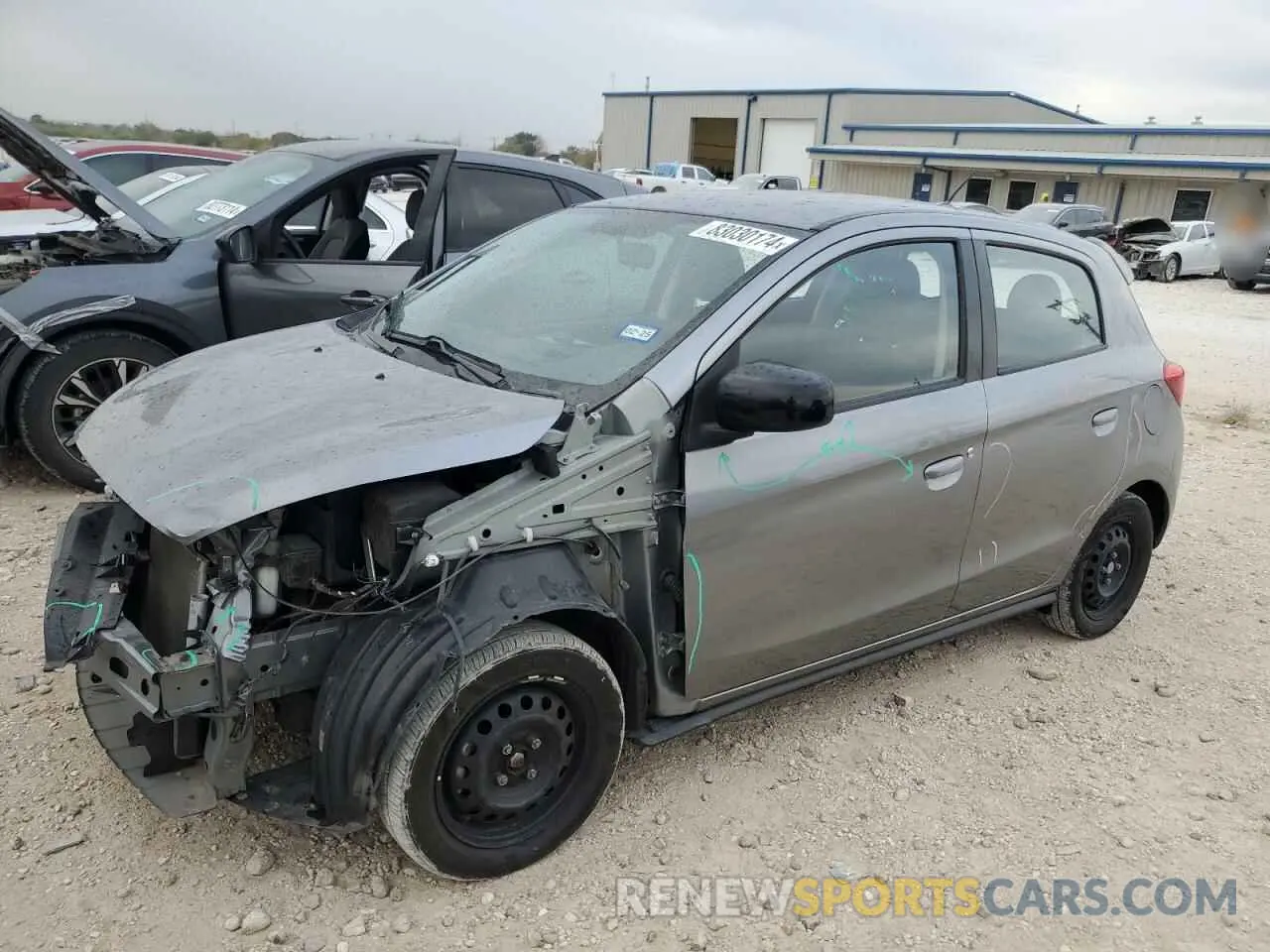 1 Фотография поврежденного автомобиля ML32A3HJ0KH010488 MITSUBISHI MIRAGE 2019