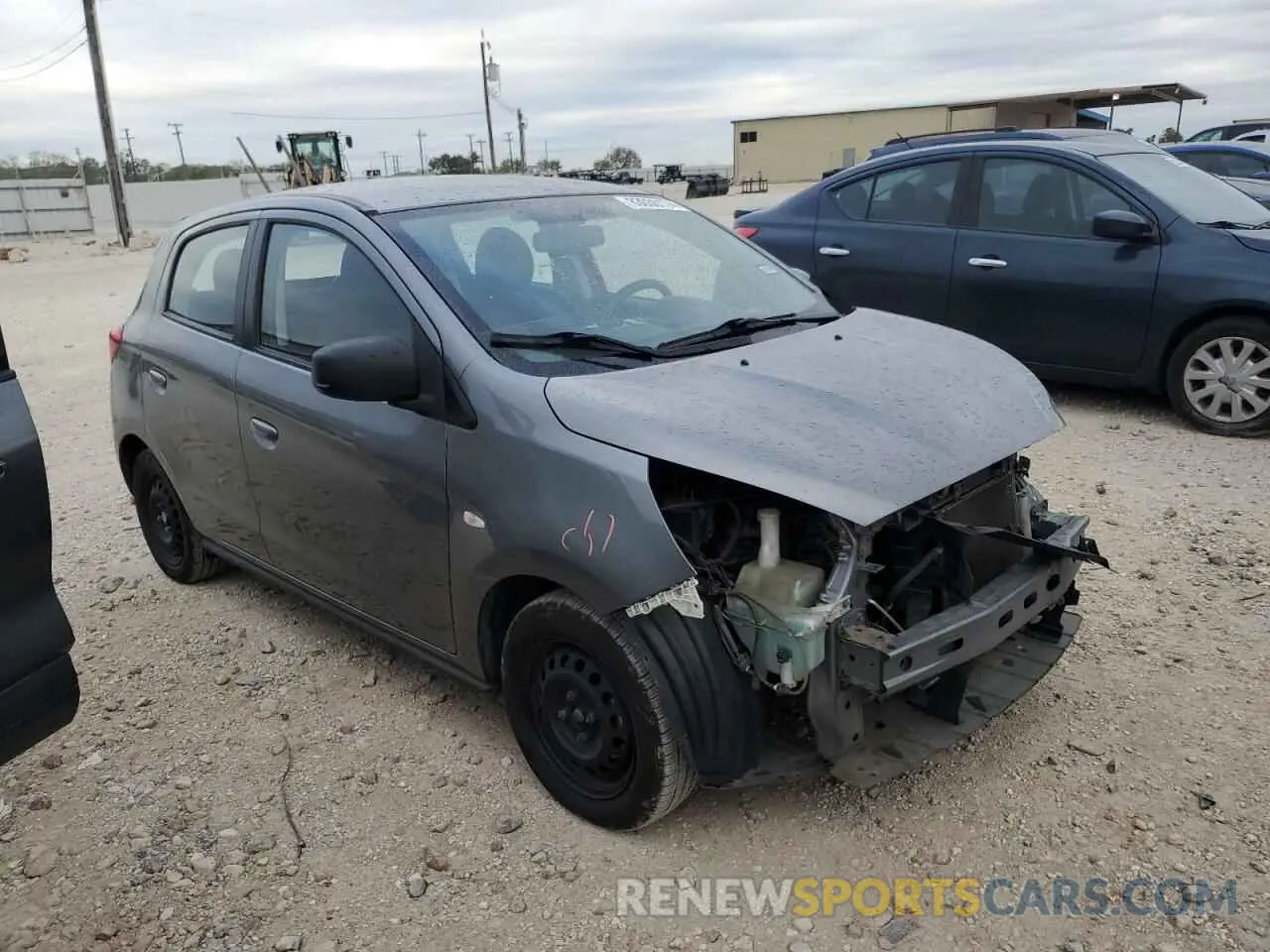 4 Фотография поврежденного автомобиля ML32A3HJ0KH010488 MITSUBISHI MIRAGE 2019