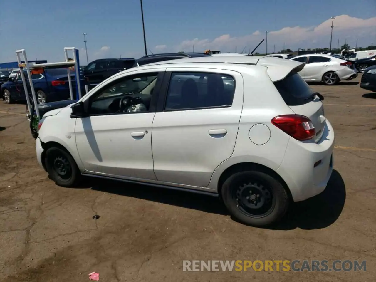 2 Photograph of a damaged car ML32A3HJ0KH013150 MITSUBISHI MIRAGE 2019